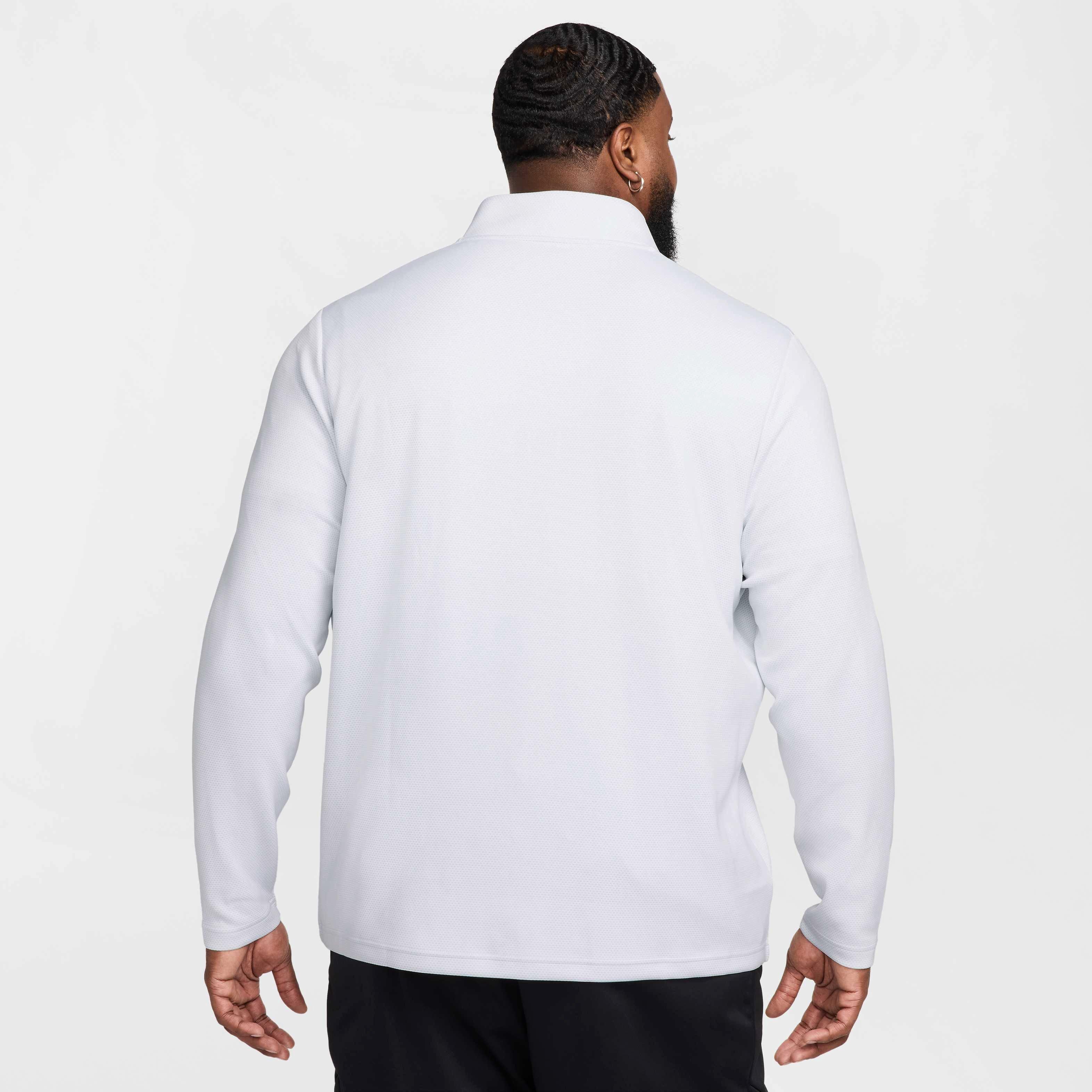 Nike Men's Victory Therma-FLEX Dri-FIT 1/2-Zip Golf Top - WHITE Thumbnail View 7