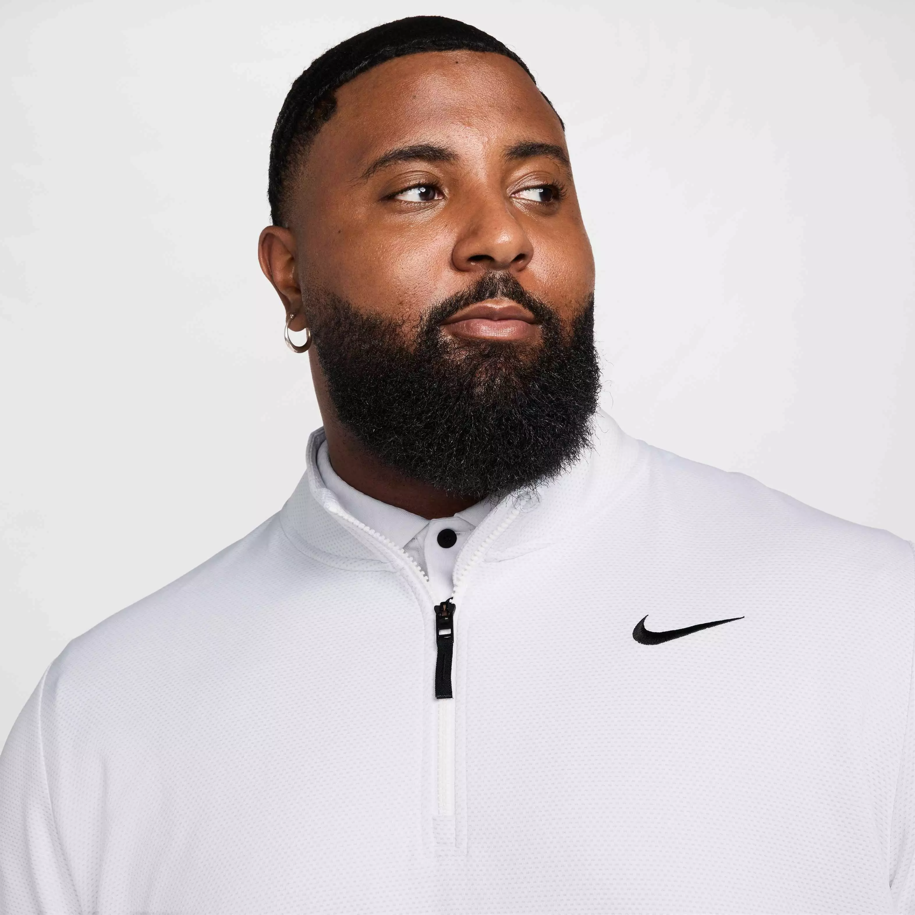 Nike Men's Victory Therma-FLEX Dri-FIT 1/2-Zip Golf Top - WHITE