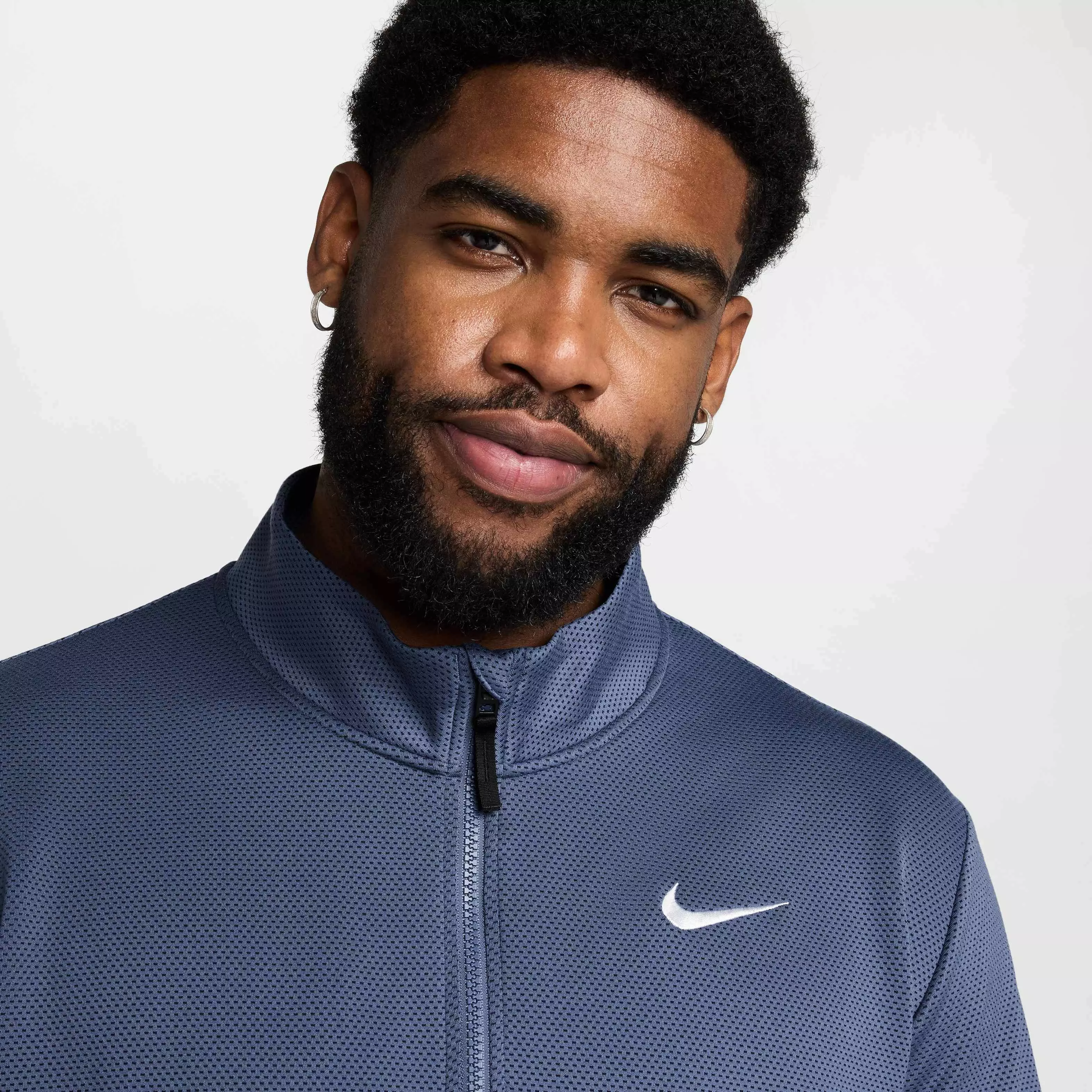 Nike Men's Victory Therma-FLEX Dri-FIT 1/2-Zip Golf Top - BLUE