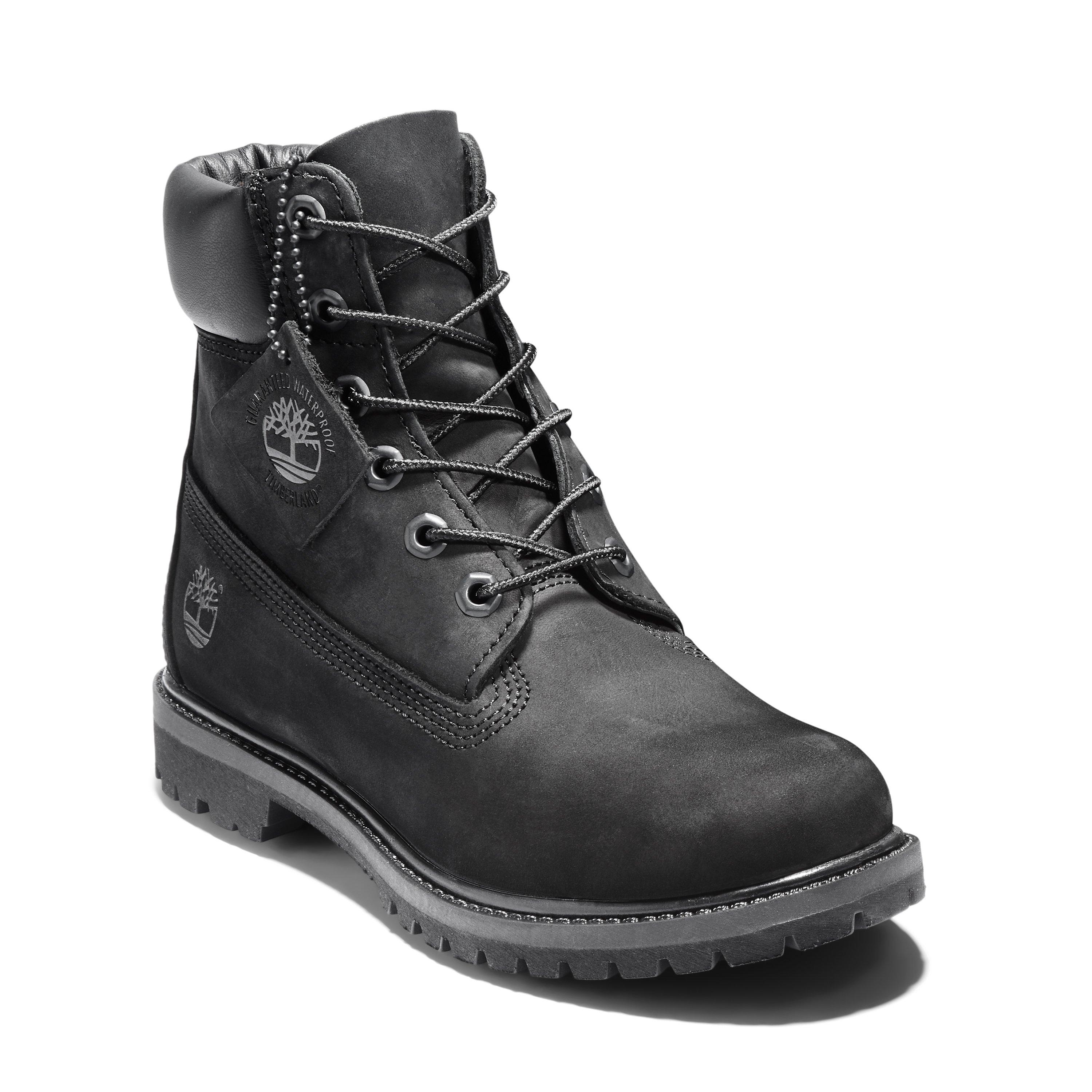 Timberland Women's AF Premium WP Boot, Black, 7