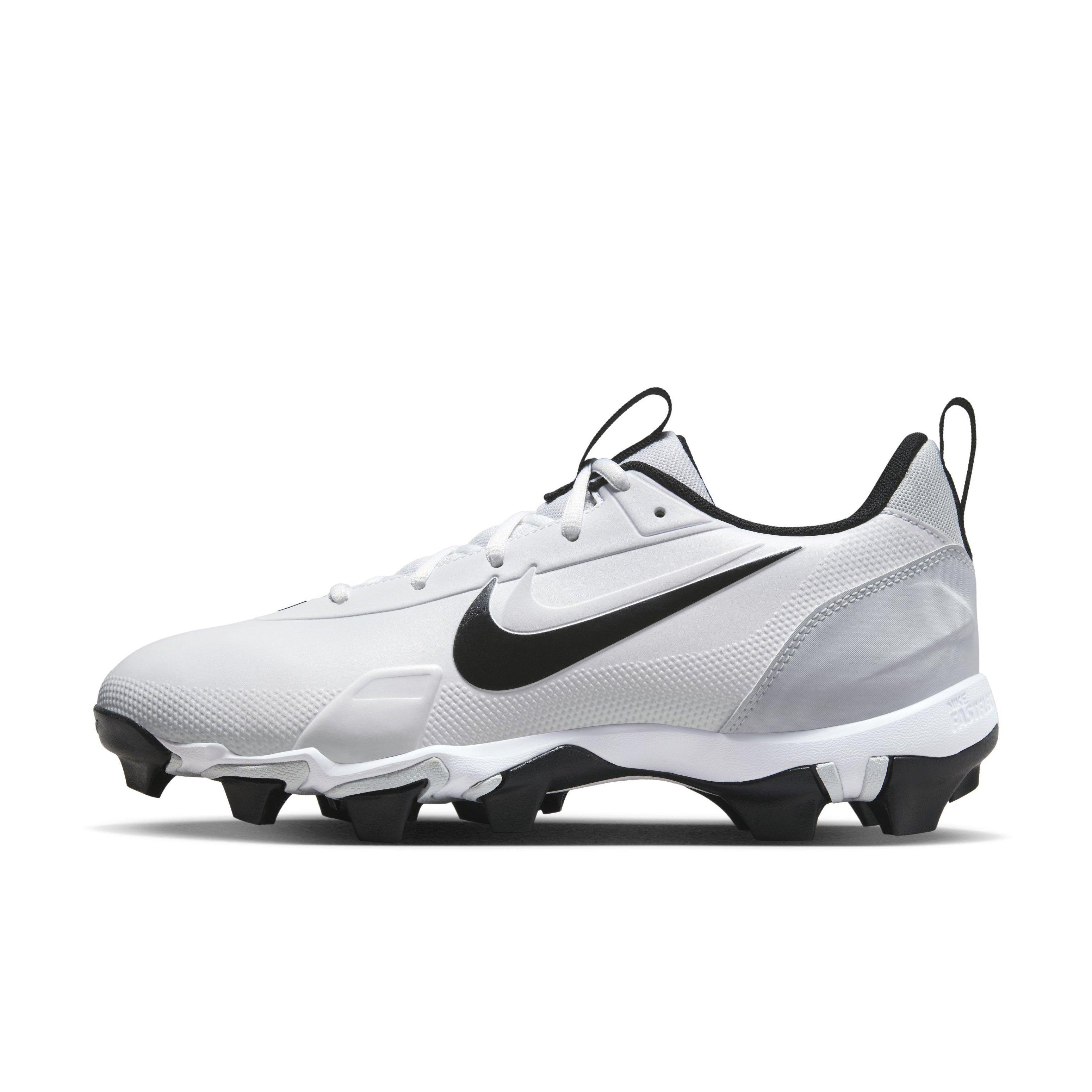 Nike Force Trout 9 Keystone "White/Black/Pure Platinum" Men's Baseball Cleat - WHITE/BLACK/PLATINUM Thumbnail View 2