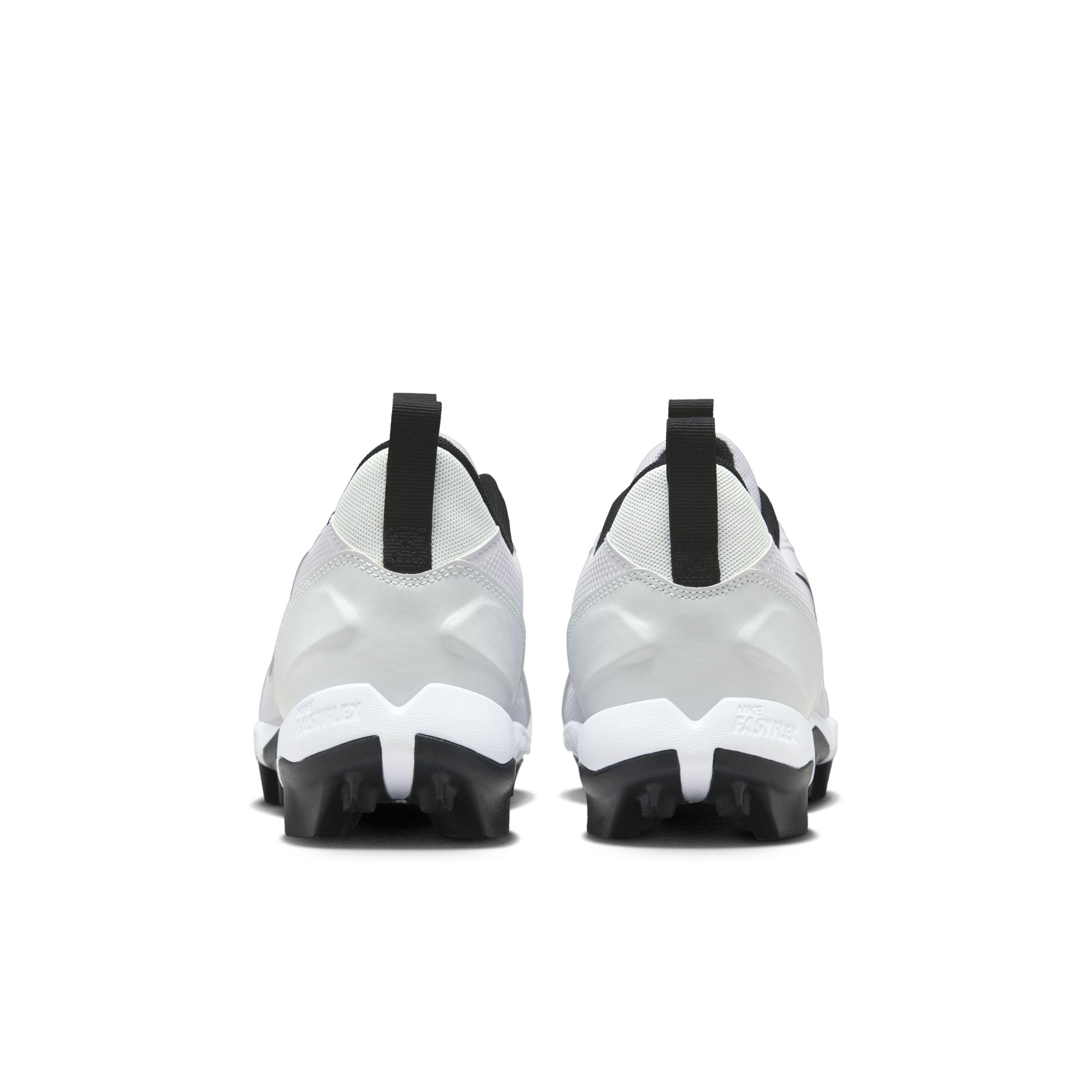 Nike Force Trout 9 Keystone "White/Black/Pure Platinum" Men's Baseball Cleat - WHITE/BLACK/PLATINUM Thumbnail View 5