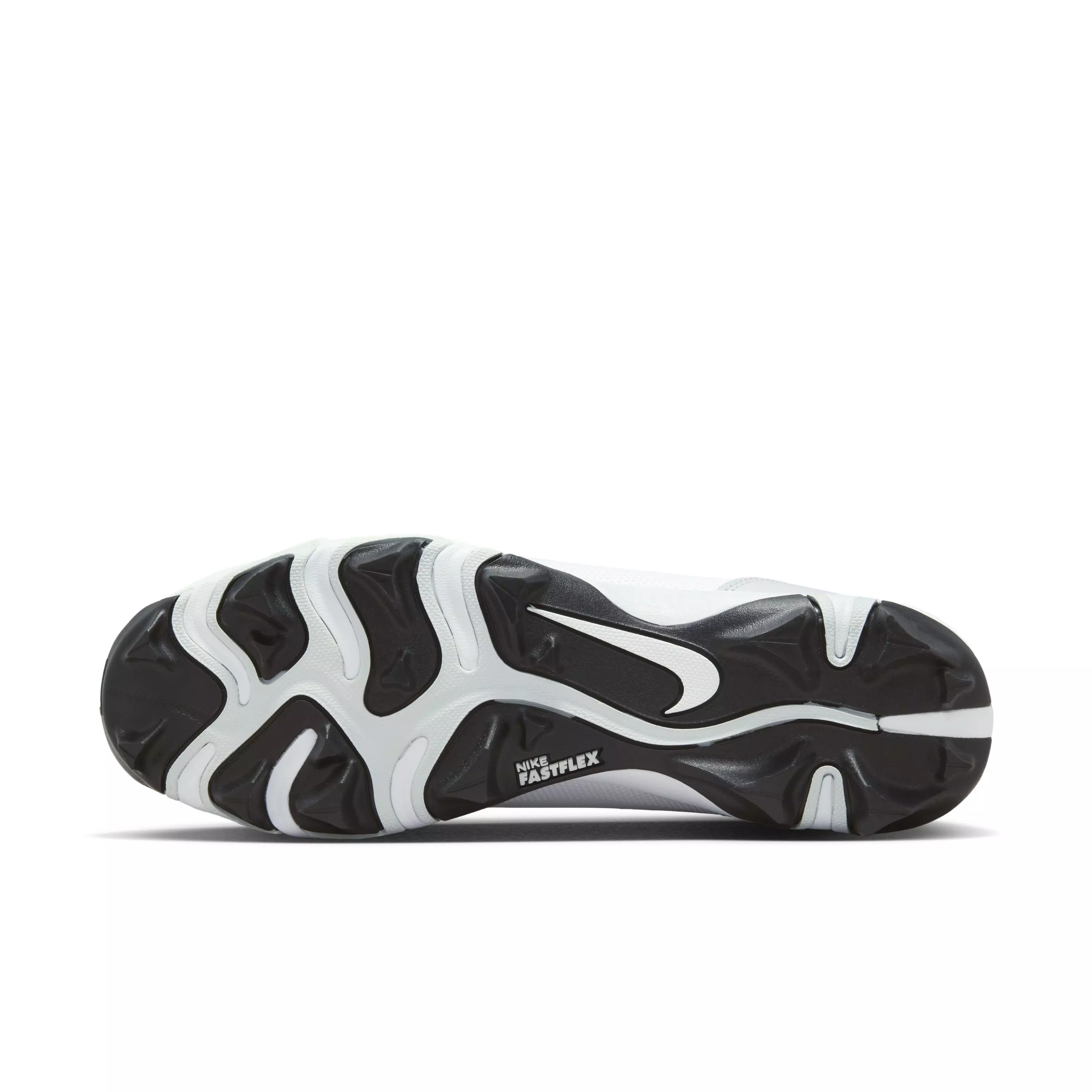 Nike Force Trout 9 Keystone "White/Black/Pure Platinum" Men's Baseball Cleat - WHITE/BLACK/PLATINUM