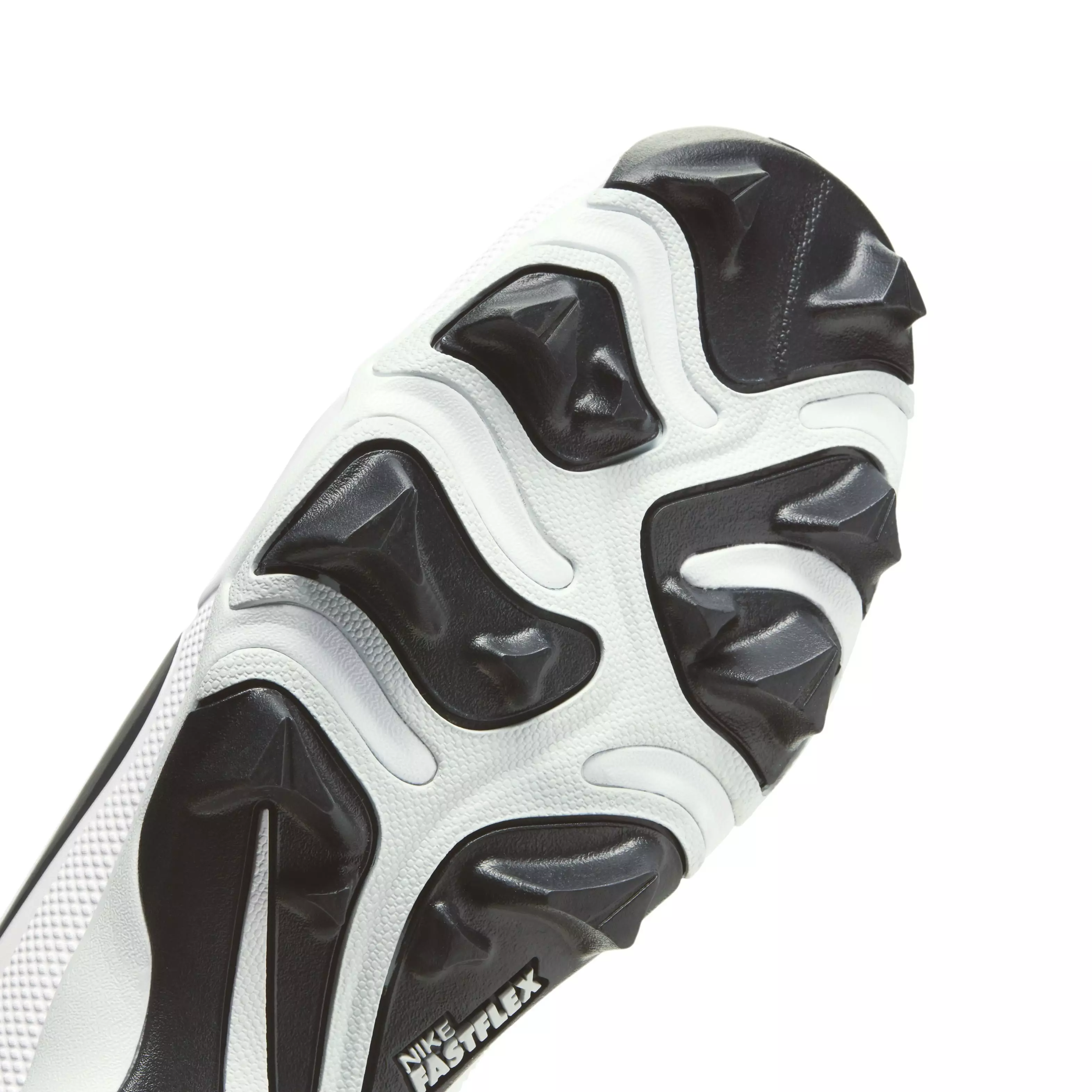 Nike Force Trout 9 Keystone "White/Black/Pure Platinum" Men's Baseball Cleat - WHITE/BLACK/PLATINUM