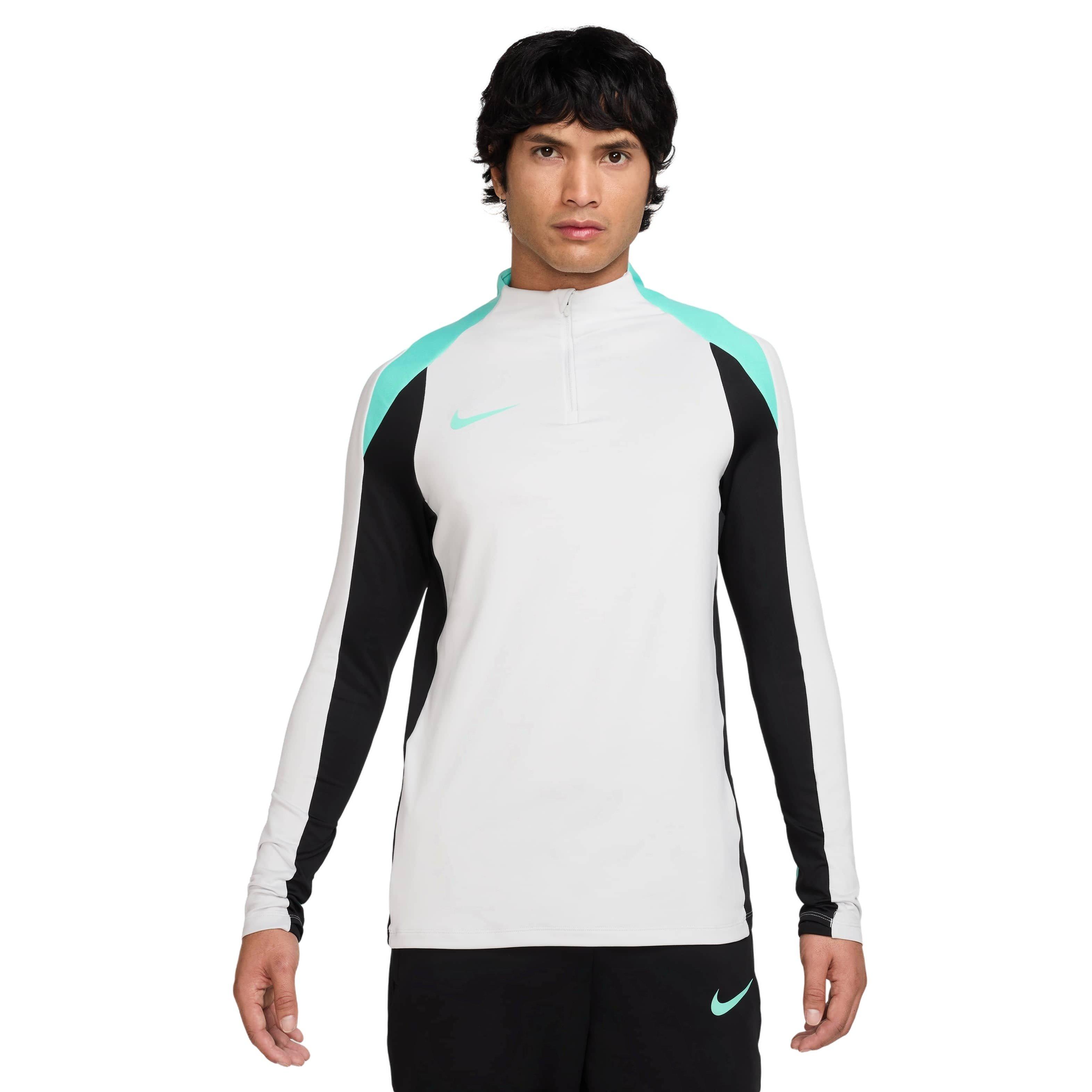 Nike Men's Strike Dri-FIT Soccer 1/2-Zip Drill Top -Grey - GREY Thumbnail View 1