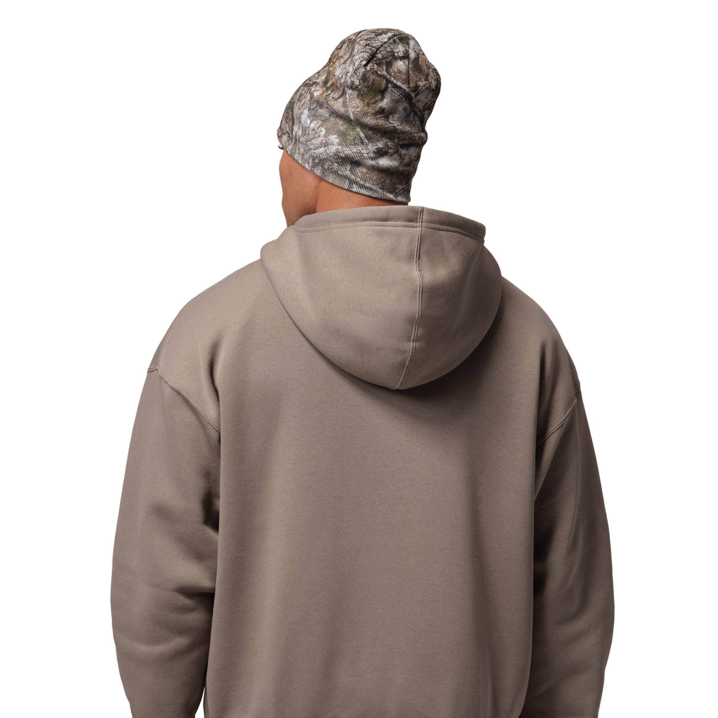 Jordan Men's Brooklyn Fleece Oversized Full-Zip Hoodie - LIGHT BROWN Thumbnail View 2