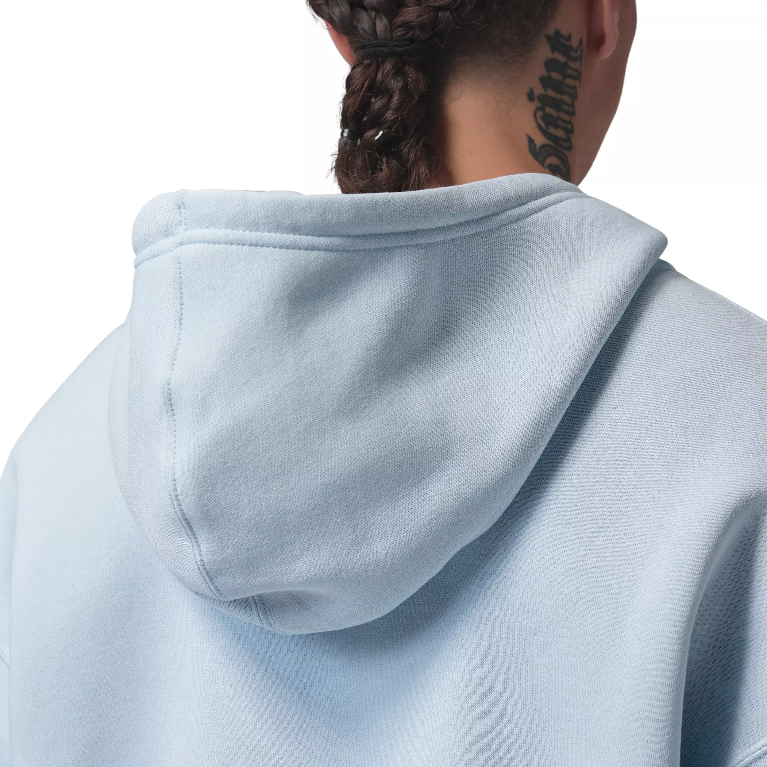 Jordan Men's Brooklyn Fleece Oversized Full-Zip Hoodie - BLUE