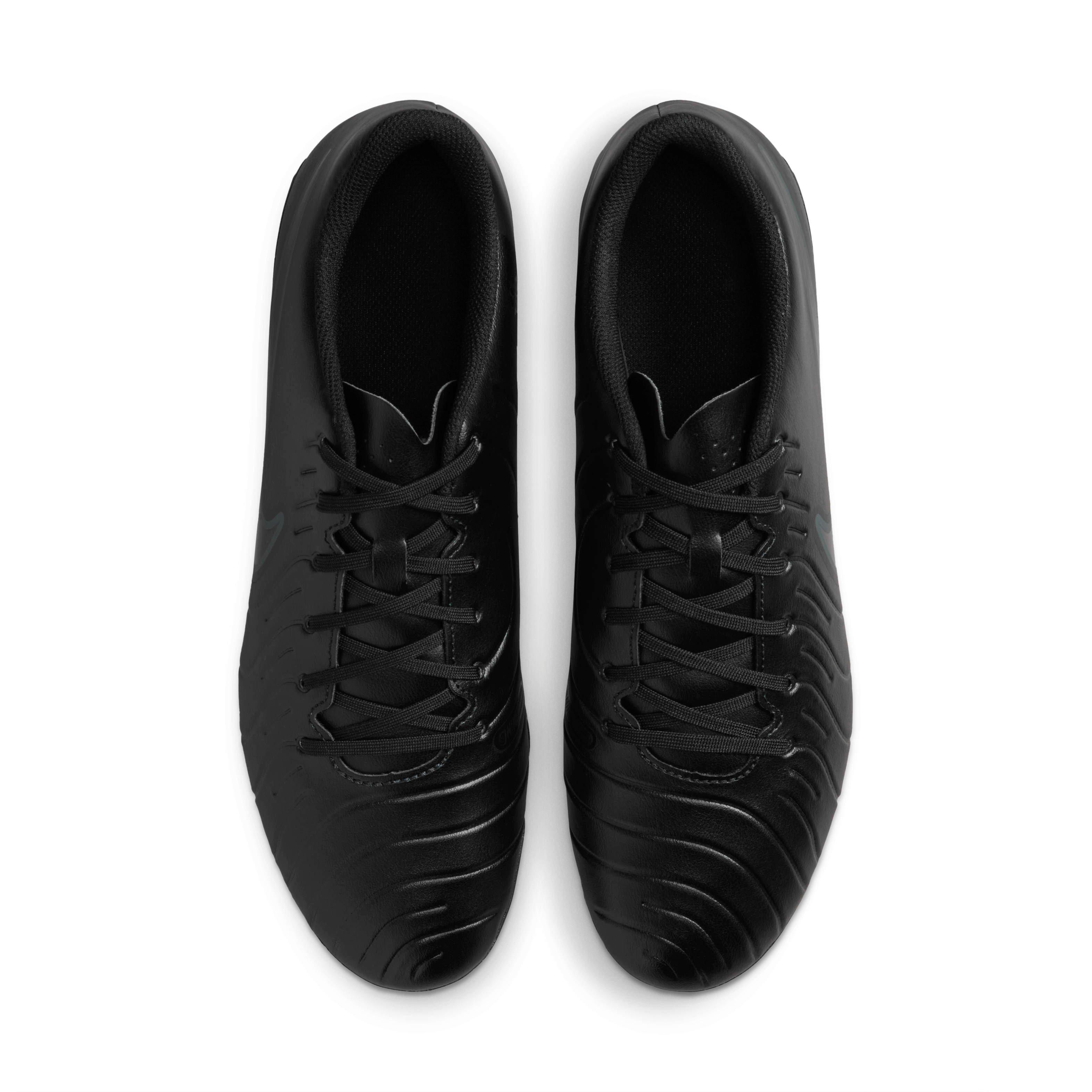 Nike Tiempo Legend 10 Club MG "Black/Deep Jungle/Black" Men's Soccer Cleat - BLACK/JUNGLE/BLACK Thumbnail View 4