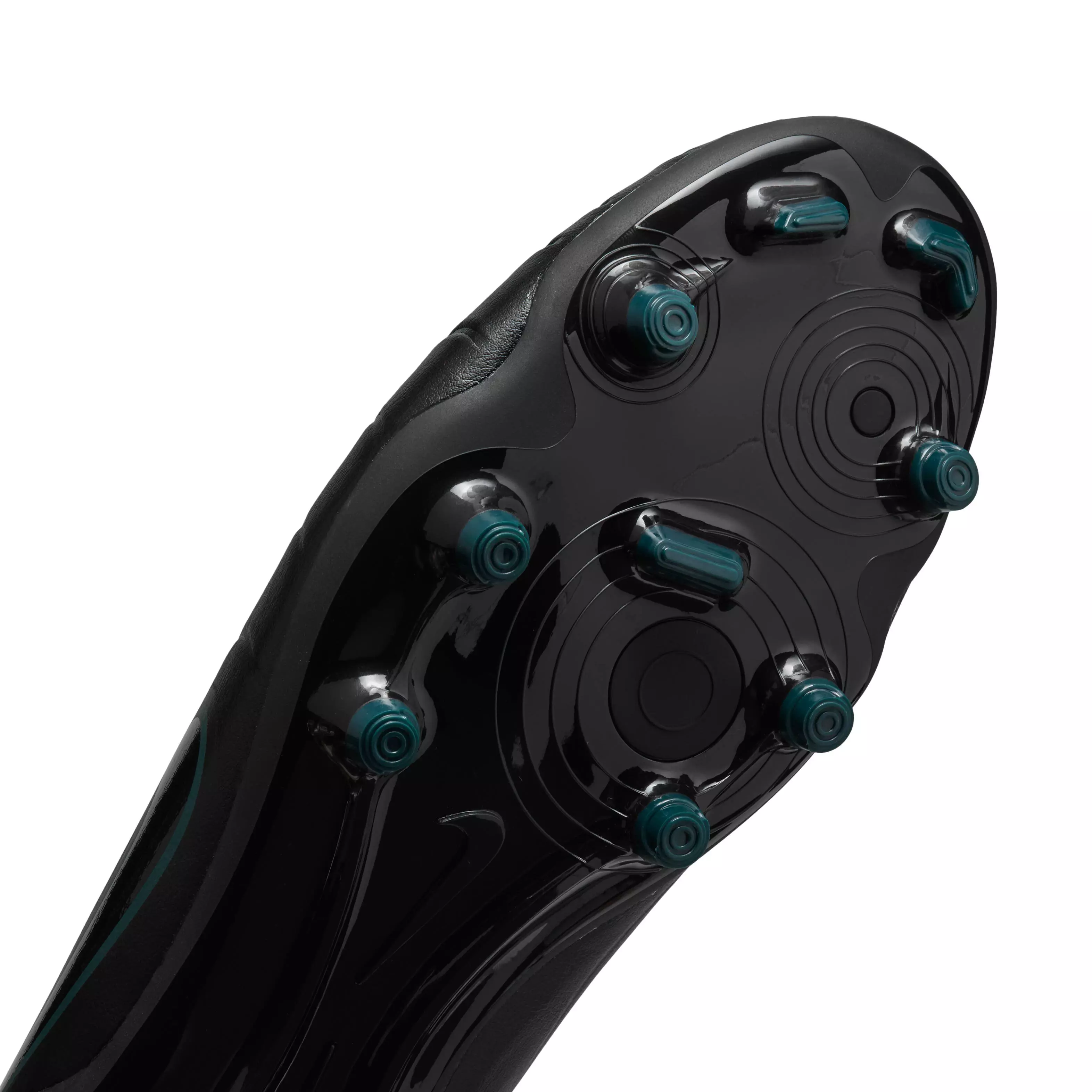 Nike Tiempo Legend 10 Club MG "Black/Deep Jungle/Black" Men's Soccer Cleat - BLACK/JUNGLE/BLACK