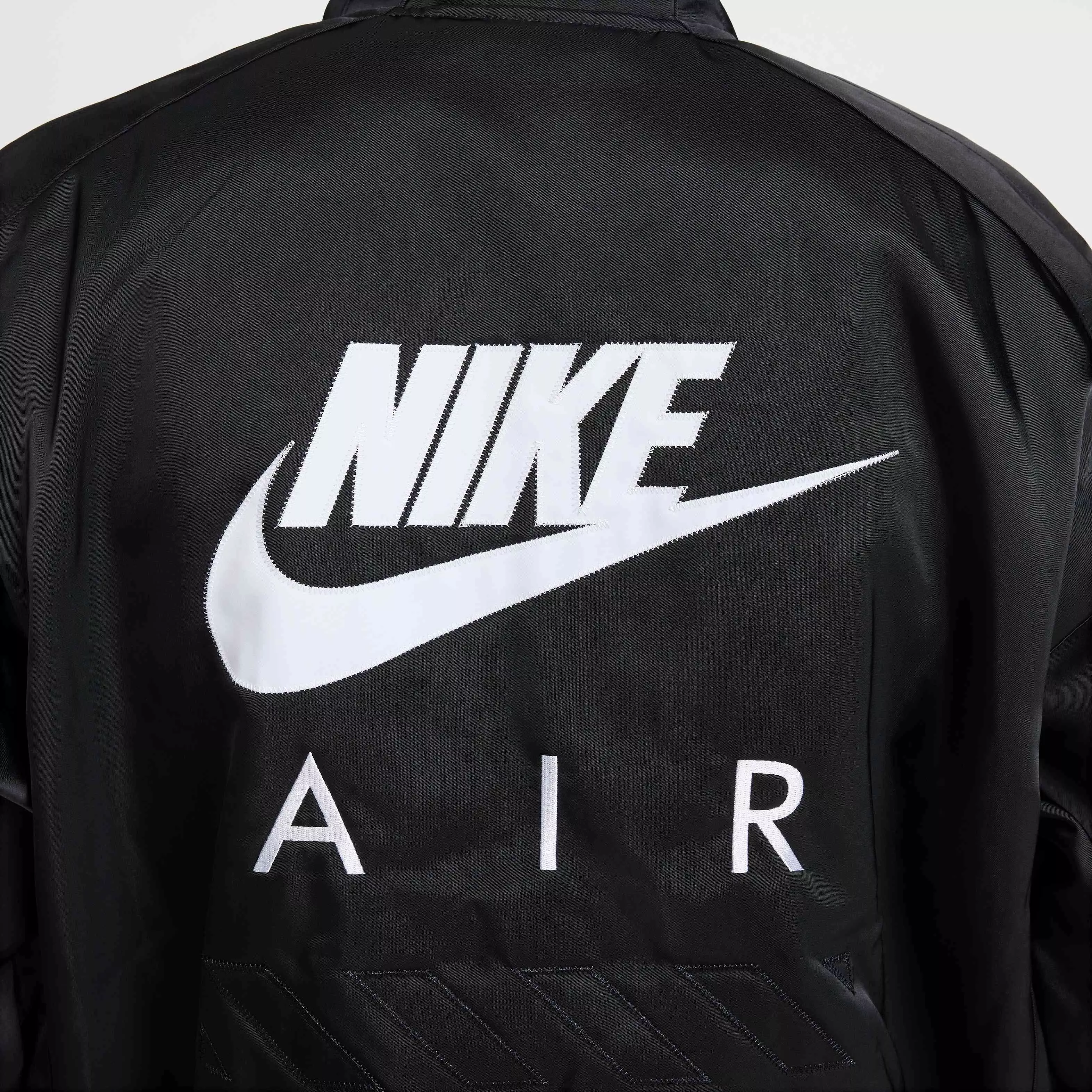 Nike Air Men's Varsity Jacket -Black​ - BLACK