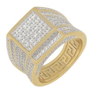 King Ice Cubist Ring - 14K/White Gold - 14K/WHITE GOLD