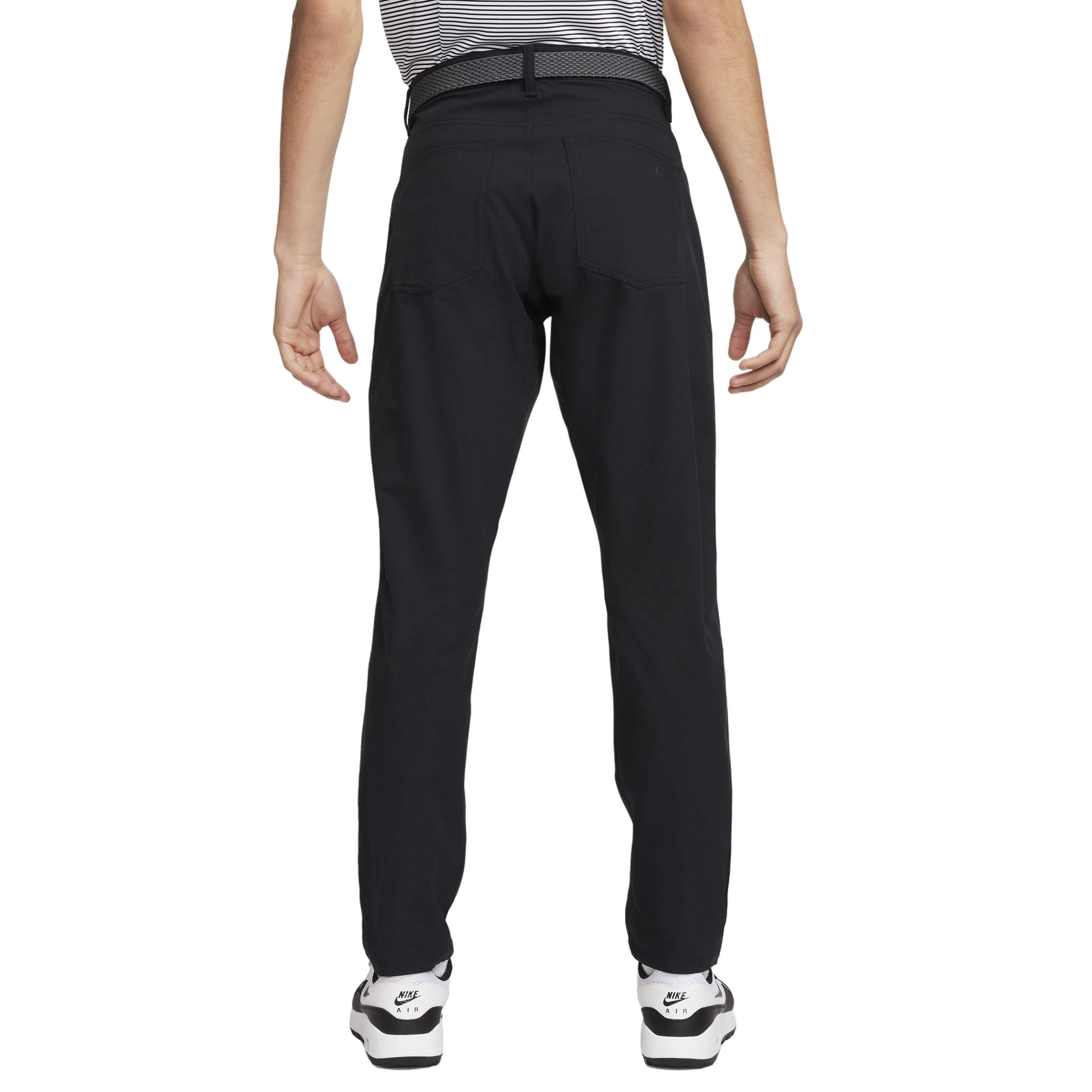 Nike Men's Tour 5-Pocket Slim Golf Pants - BLACK Thumbnail View 2
