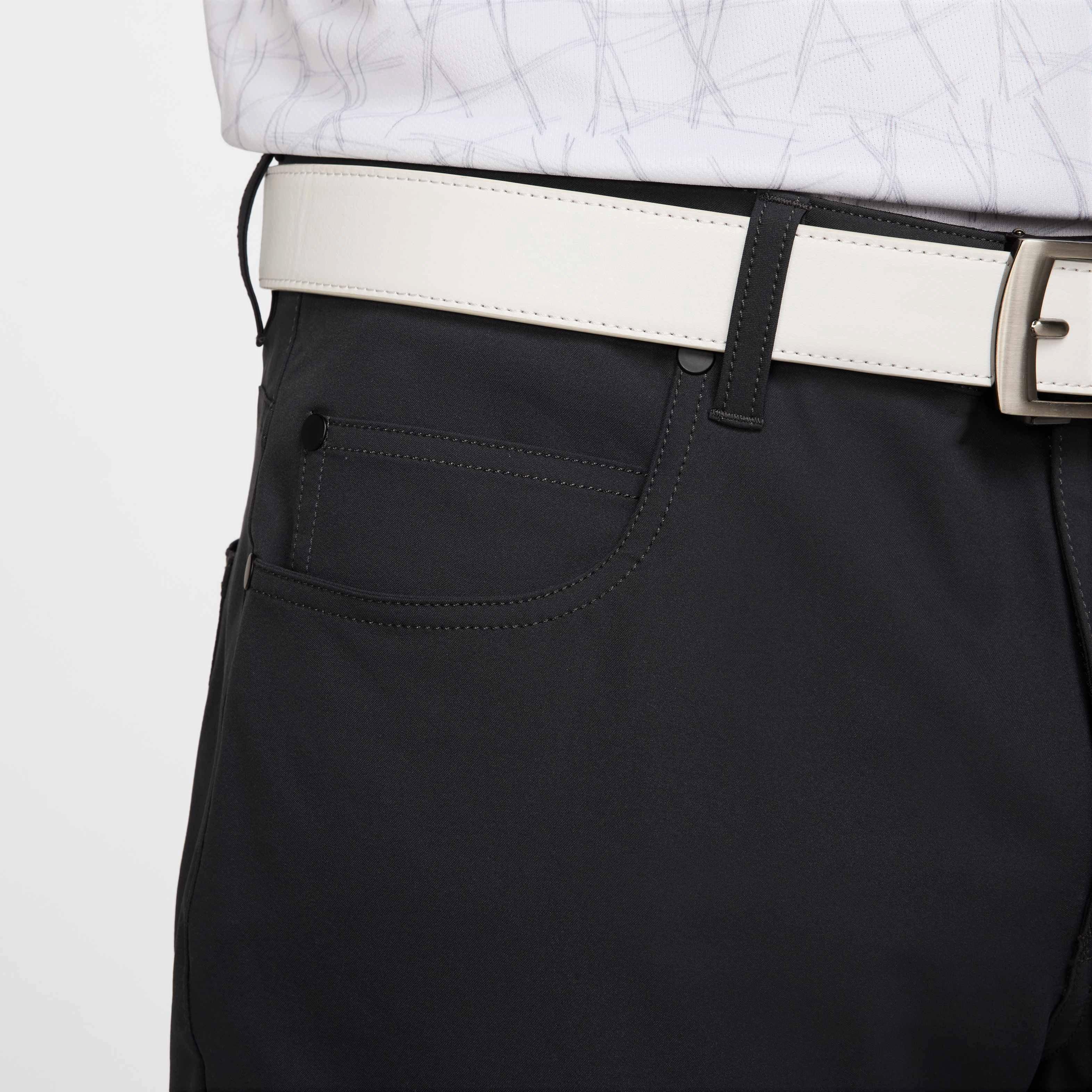 Nike Men's Tour 5-Pocket Slim Golf Pants - GREY Thumbnail View 4