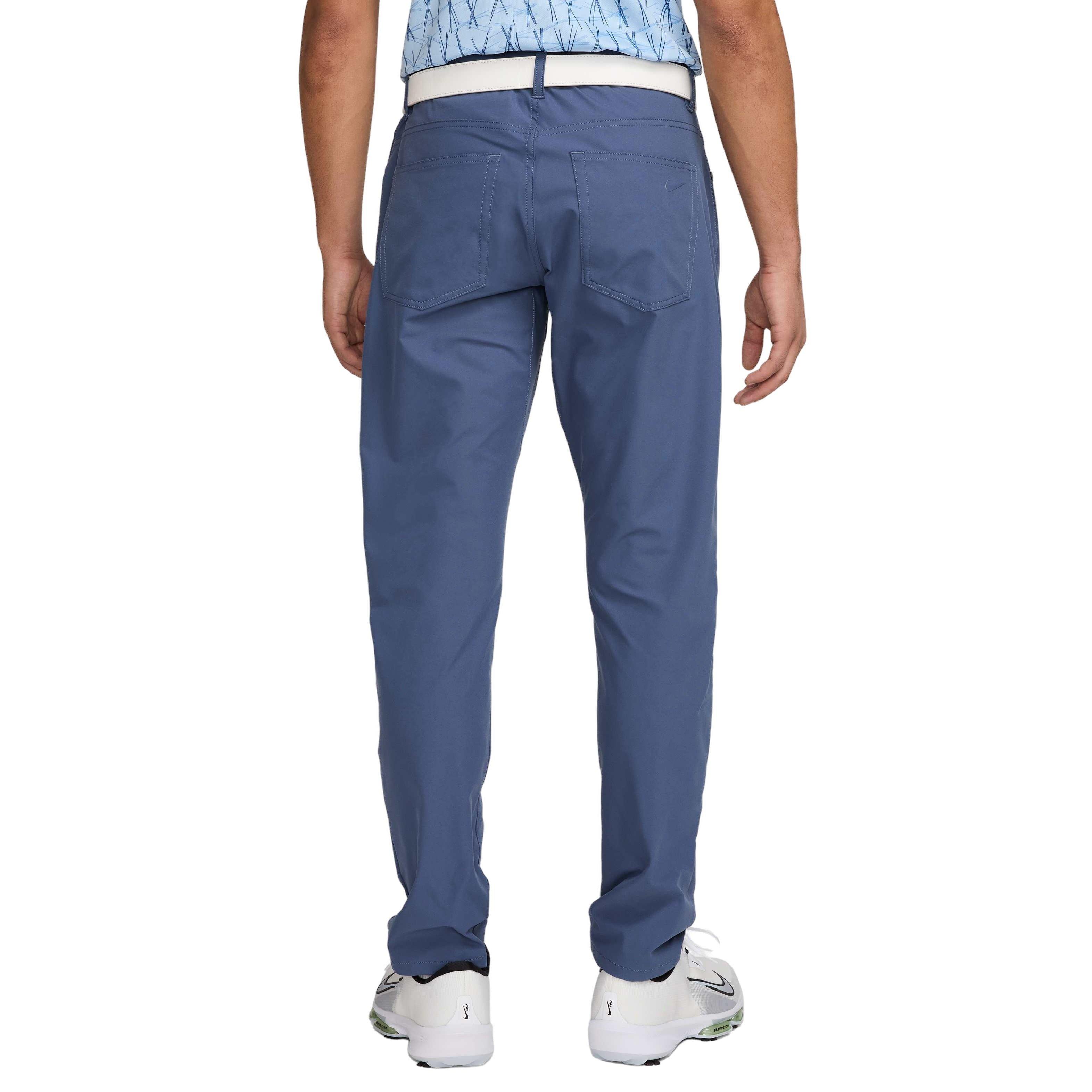 Nike Men's Tour 5-Pocket Slim Golf Pants - BLUE Thumbnail View 2
