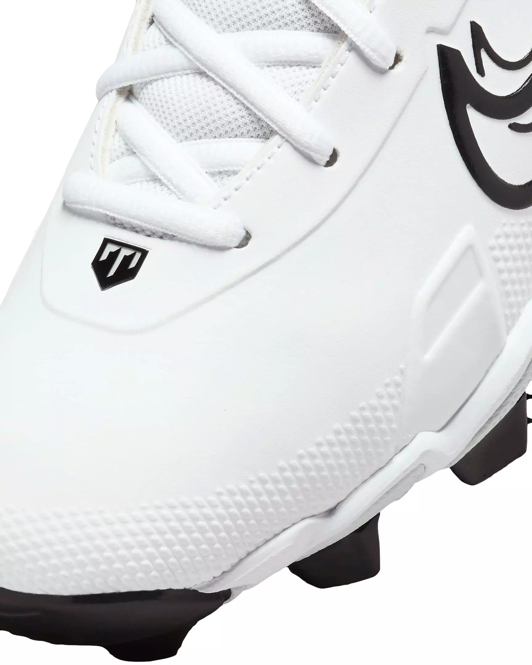 Nike Force Trout 9 Keystone Preschool Boys' Baseball Cleat - WHITE/PLATINUM/BLACK