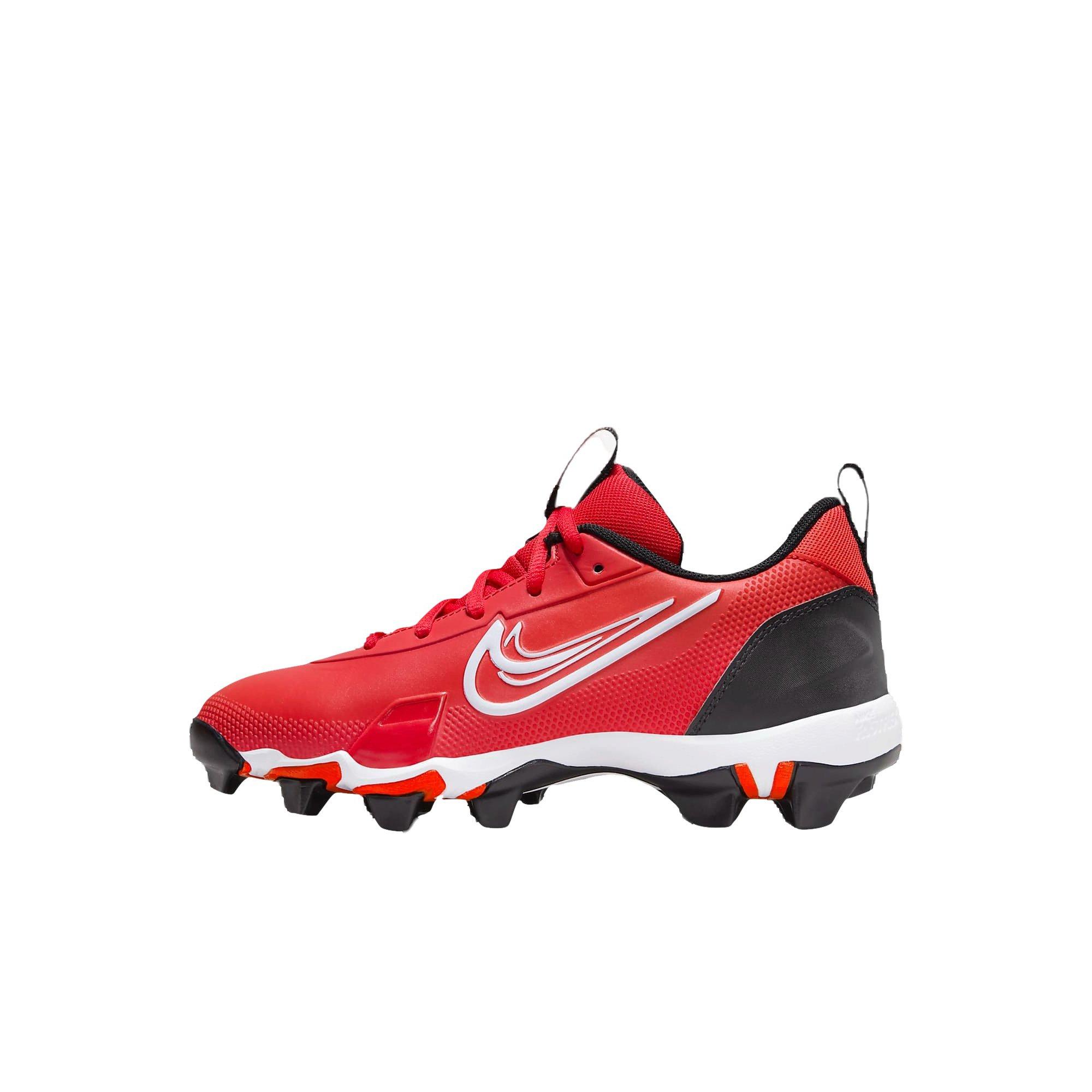 Nike Force Trout 9 Keystone Preschool Boys' Baseball Cleat - RED/LT CRIMSON/BLACK/WHITE Thumbnail View 2