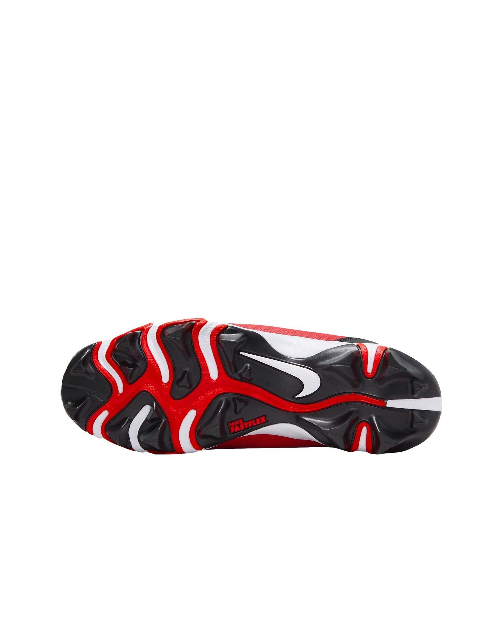 Nike Force Trout 9 Keystone Preschool Boys' Baseball Cleat - RED/LT CRIMSON/BLACK/WHITE Thumbnail View 6