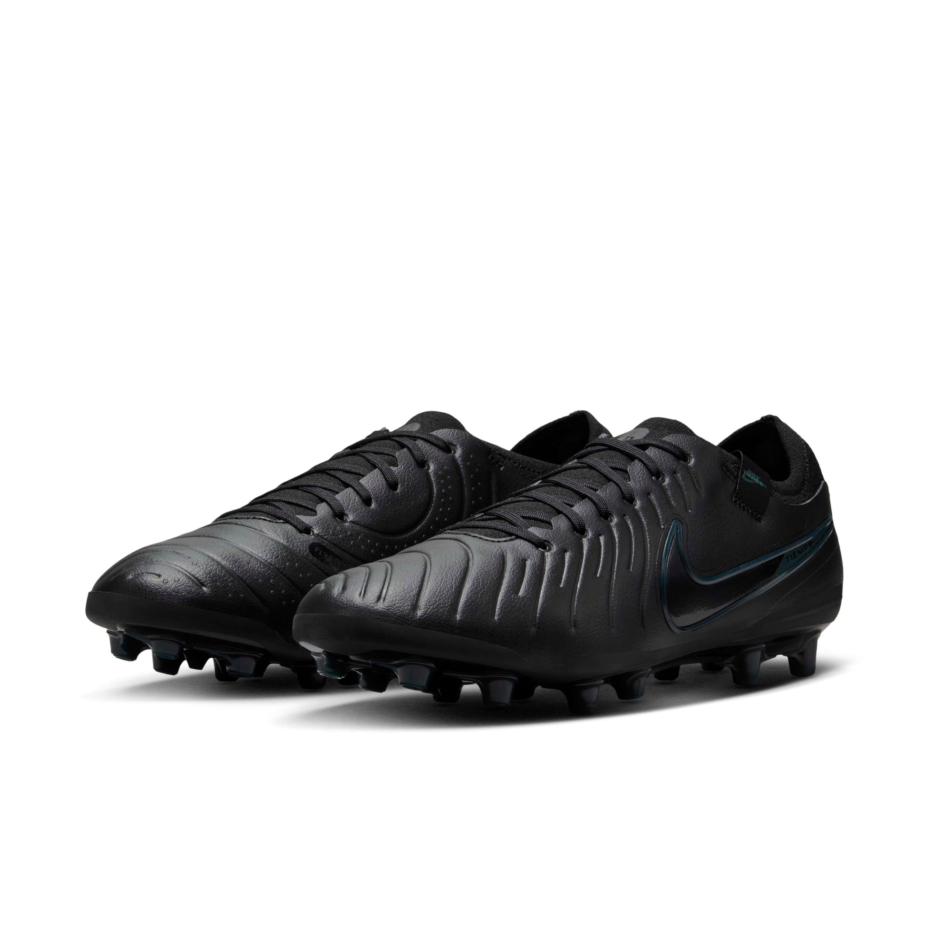 Nike Tiempo Legend 10 Elite Men's Leather Lace Up Soccer - Black