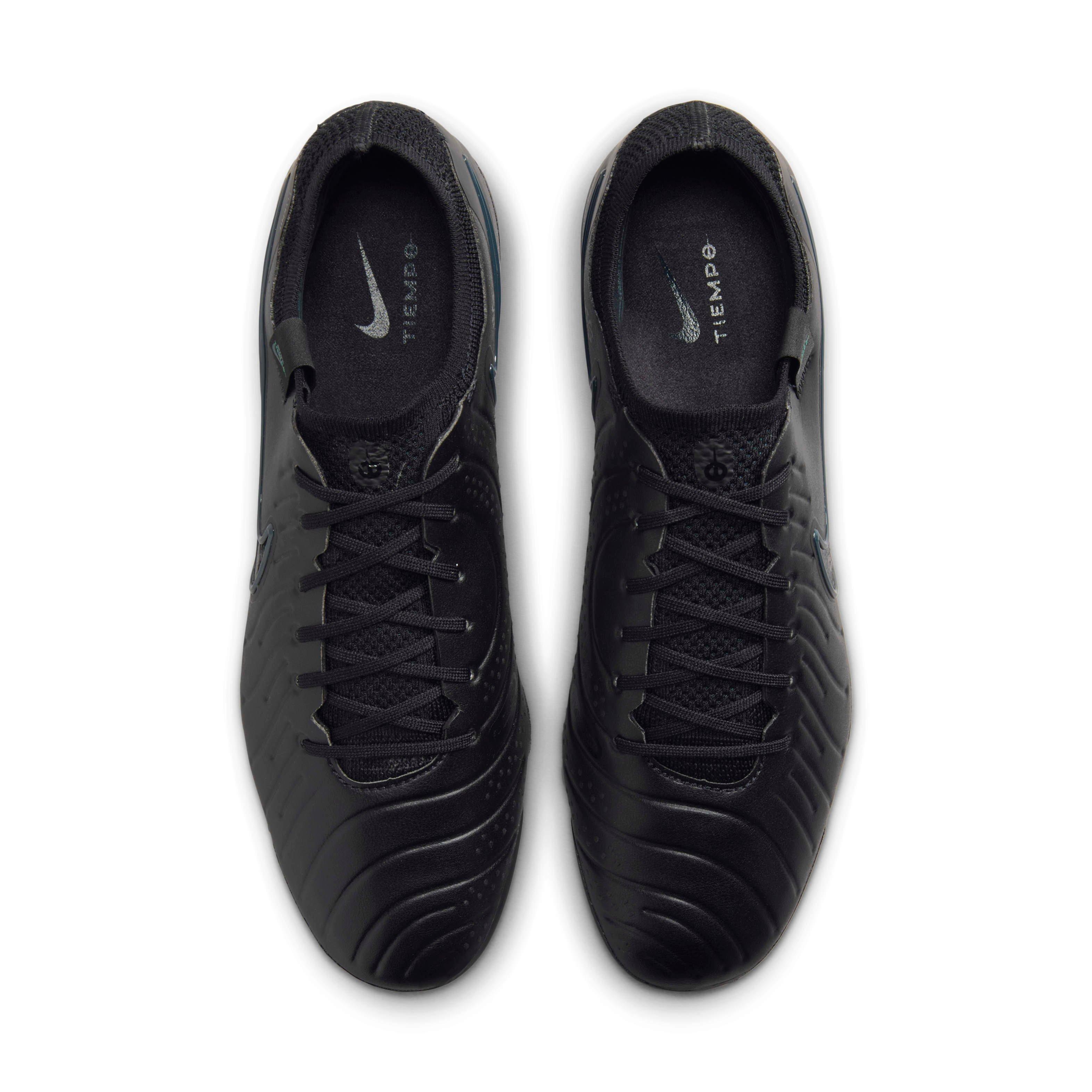 Nike Tiempo Legend 10 Elite AG - Black | Hibbett