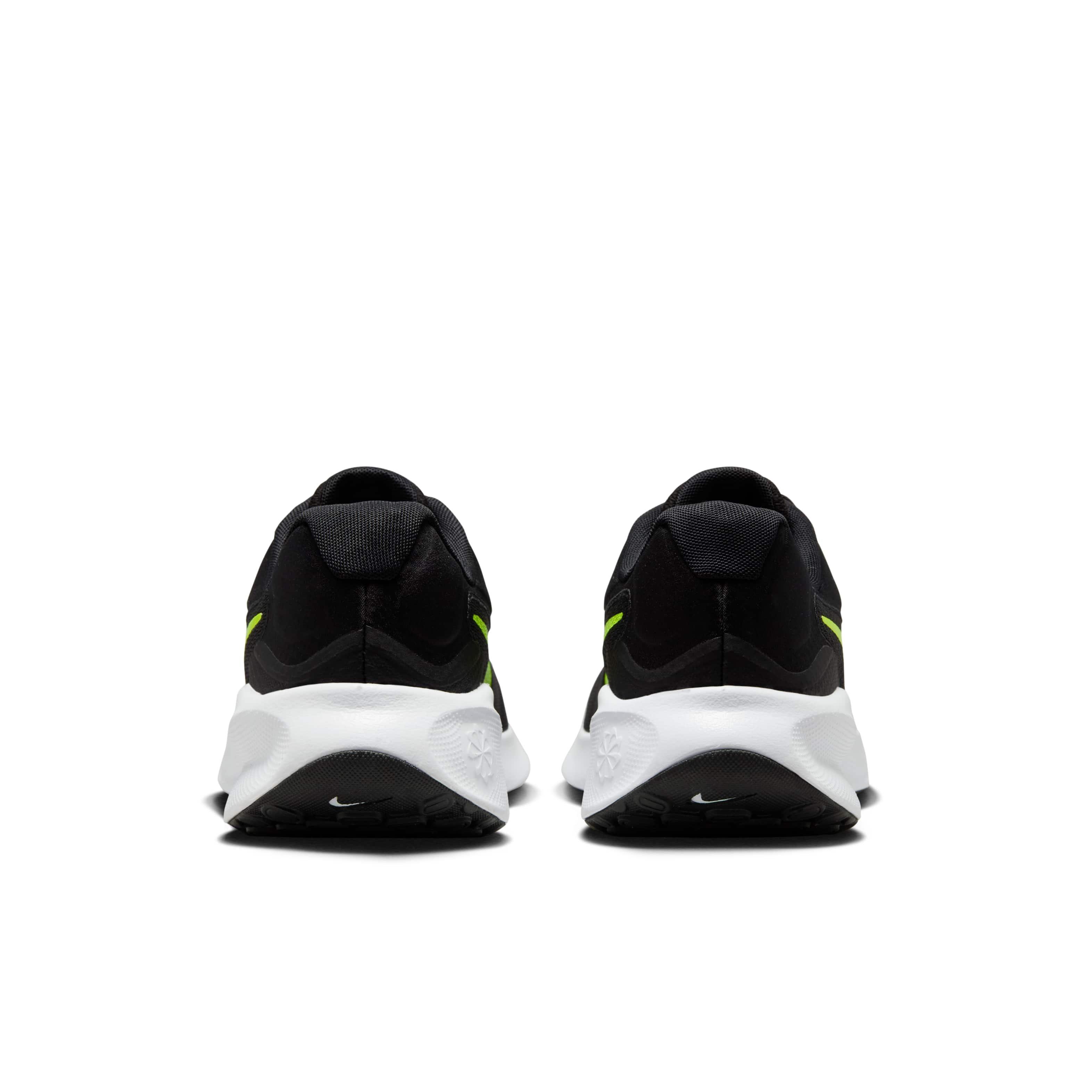 Nike Revolution 7 "Black/White/Volt" Men's Running Shoe - BLACK/WHITE/VOLT Thumbnail View 5