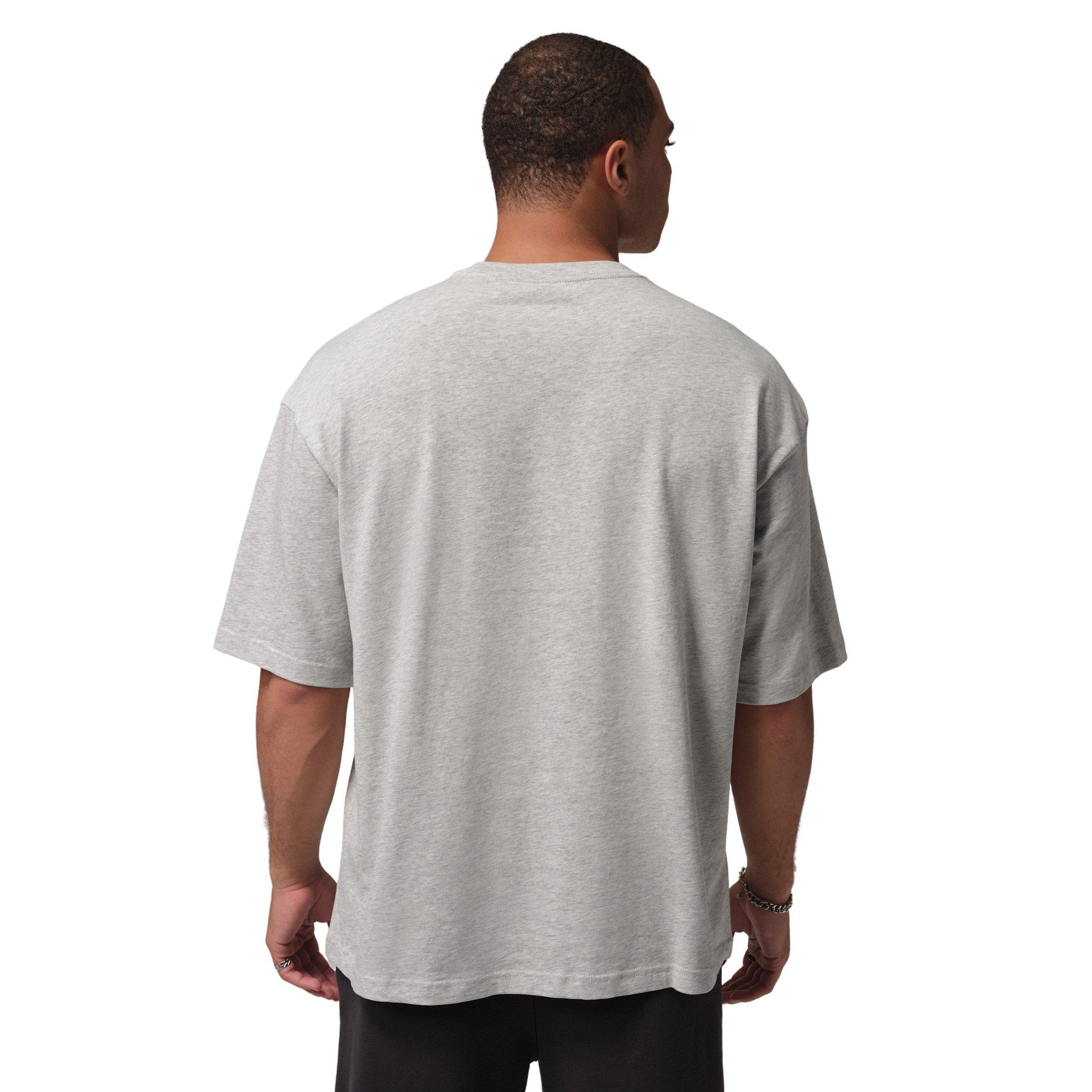 Jordan Men's Flight Essentials Oversized Short-Sleeve Crew T-Shirt - GREY Thumbnail View 2