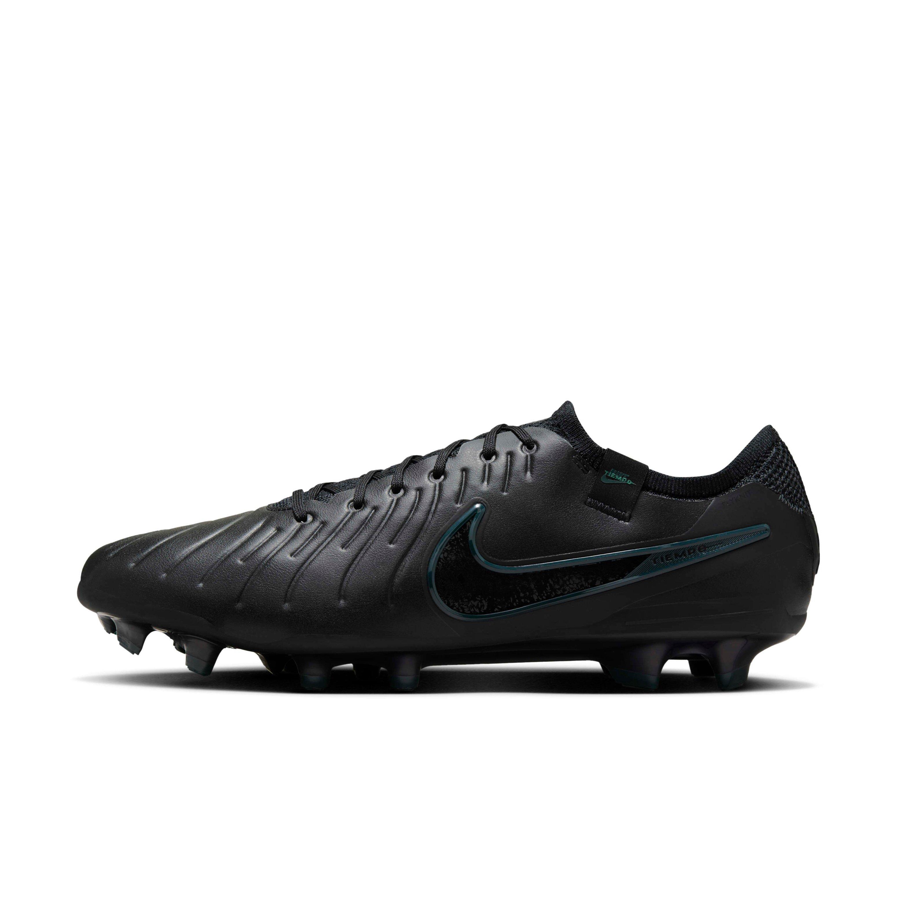 Nike Tiempo Legend 10 Elite FG "Black/Deep Jungle/Black" Men's Soccer Cleat - BLACK/JUNGLE/BLACK Thumbnail View 2
