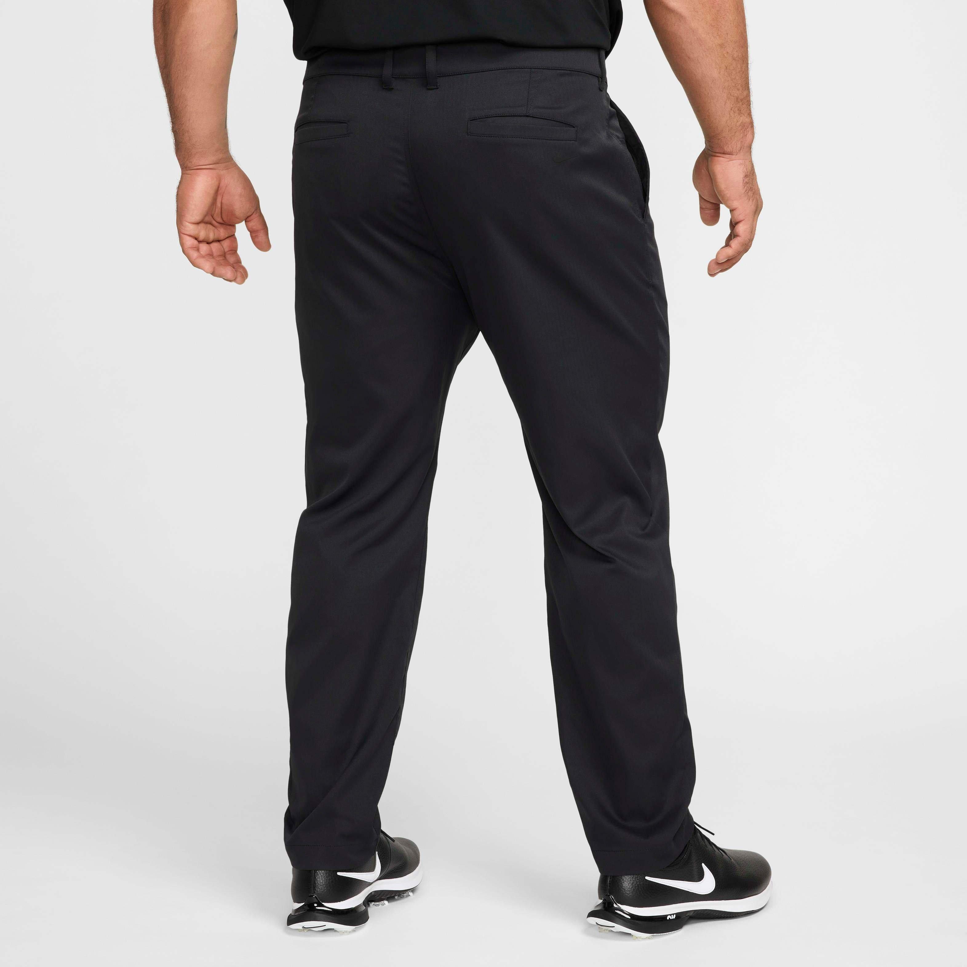 Nike Men's Tour Repel Chino Slim Golf Pants - BLACK Thumbnail View 8