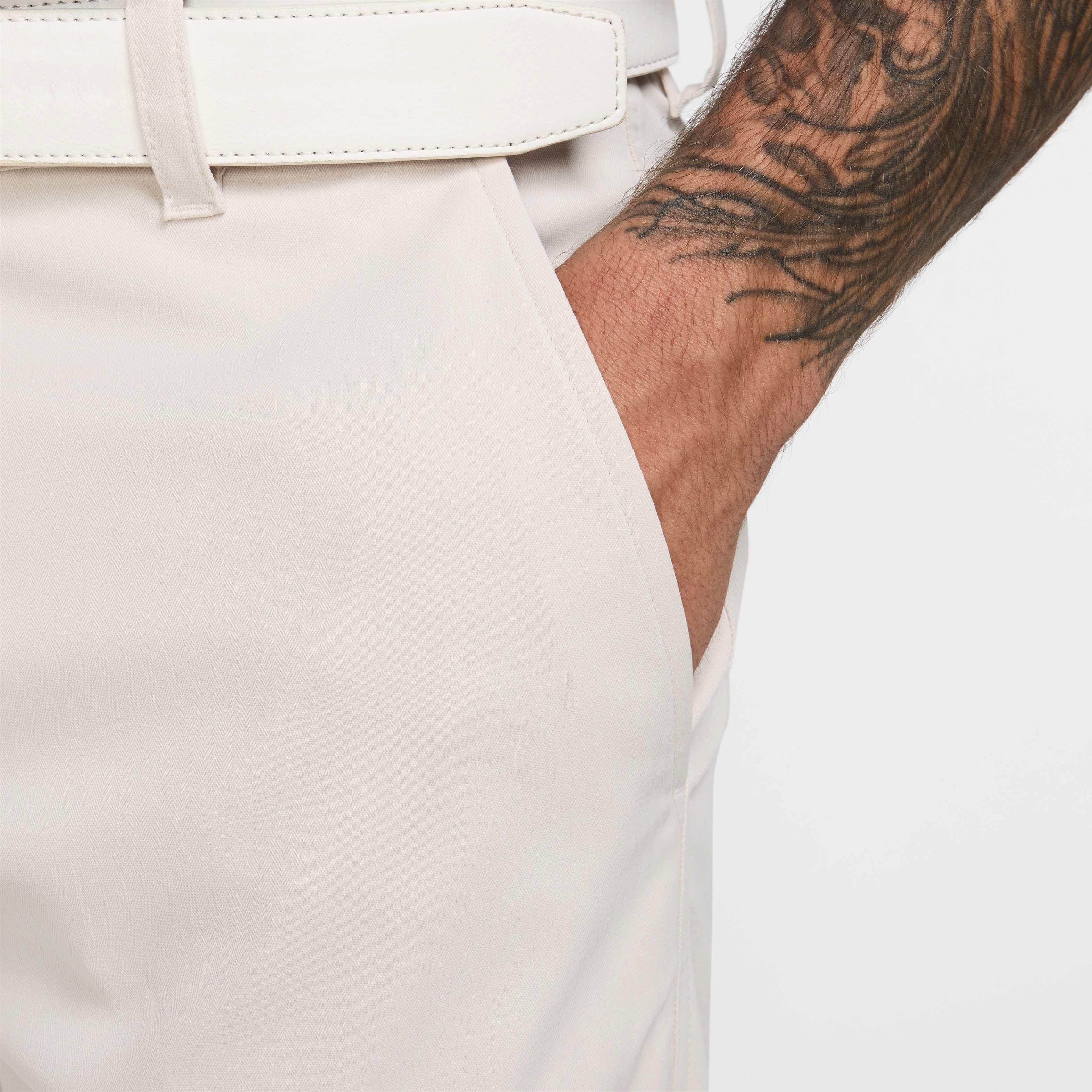 Nike Men's Tour Repel Chino Slim Golf Pants - BROWN Thumbnail View 3