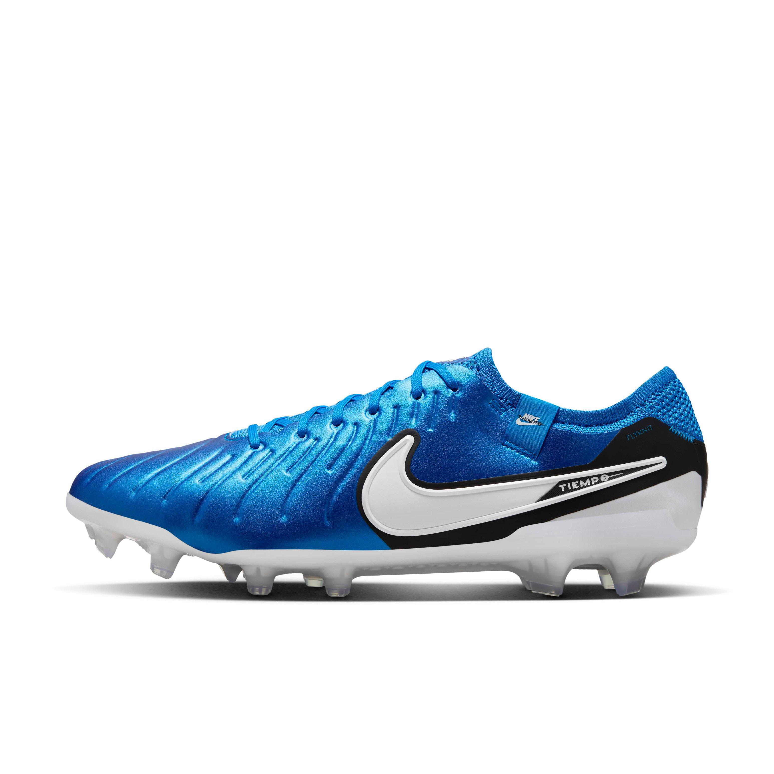 Nike Tiempo Legend 10 Elite FG "Soar/White" Men's Soccer Cleat - SOAR/WHITE Thumbnail View 2