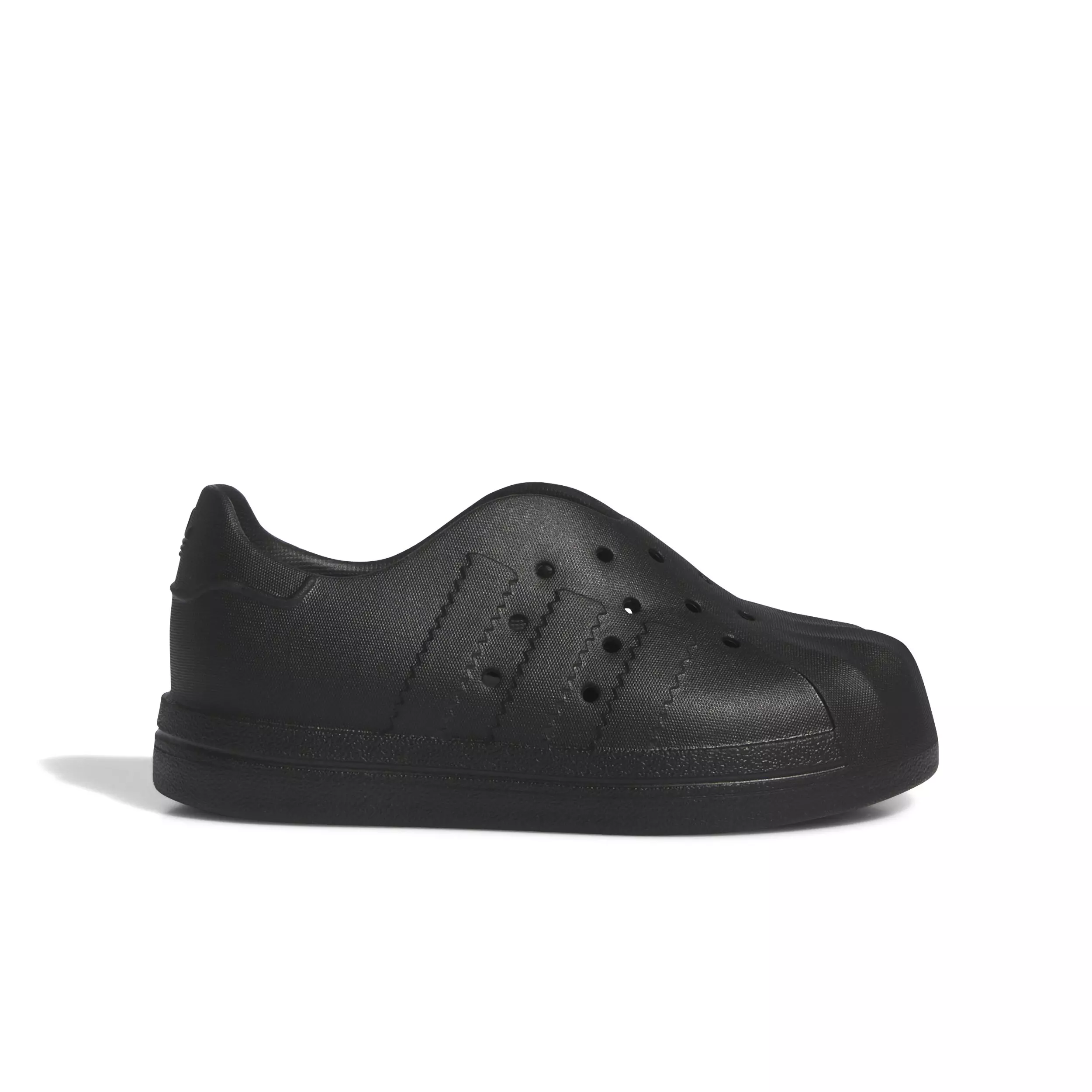 adidas Originals AdiFOM Superstar 360 "Core Black/Core Black/Ftwr White" Preschool Boys' Shoe - BLACK/BLACK/WHITE