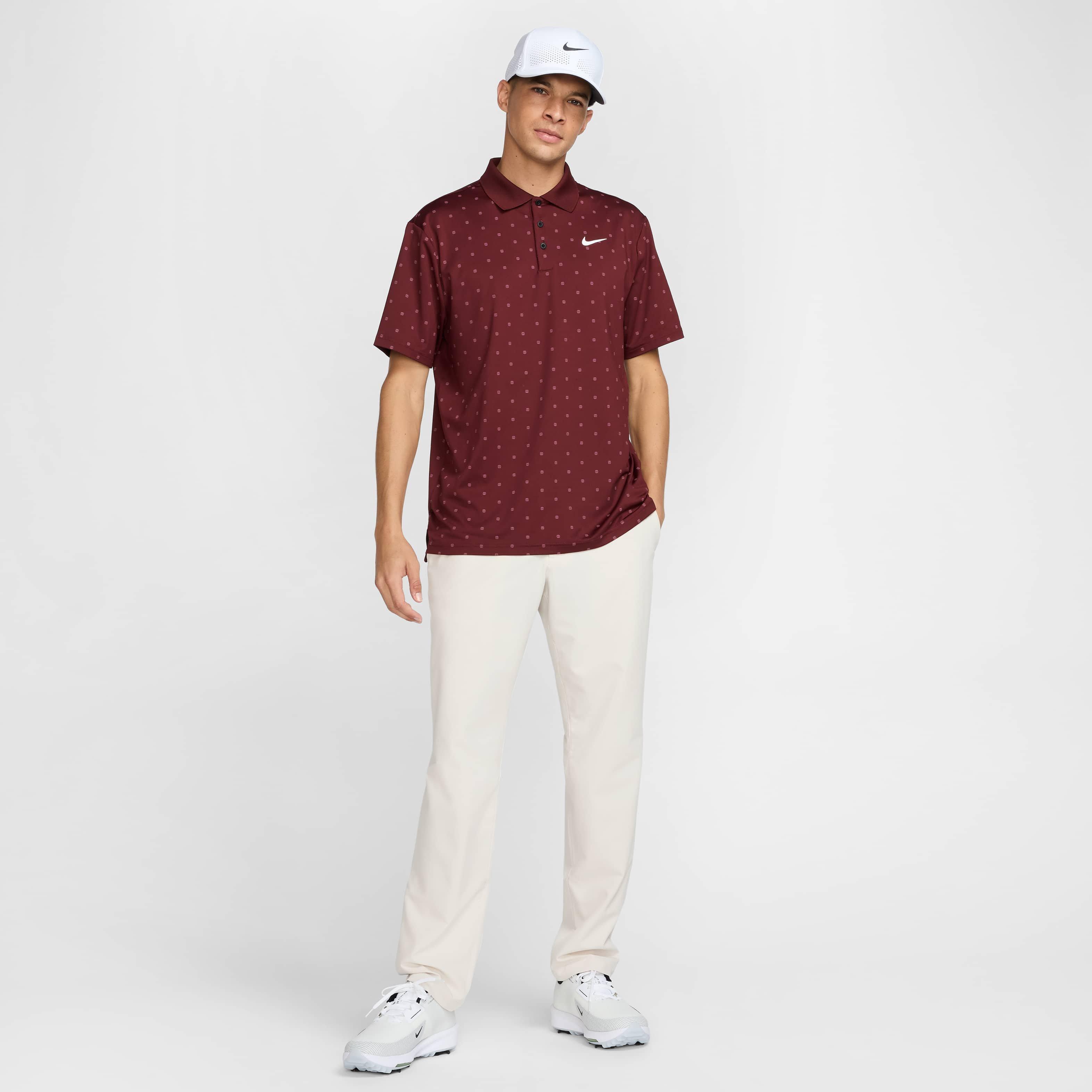Nike Men's Tour Repel Flex Slim Golf Pants - LT BROWN Thumbnail View 7