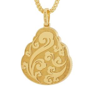 King Ice Buddha Necklace - LAPIS