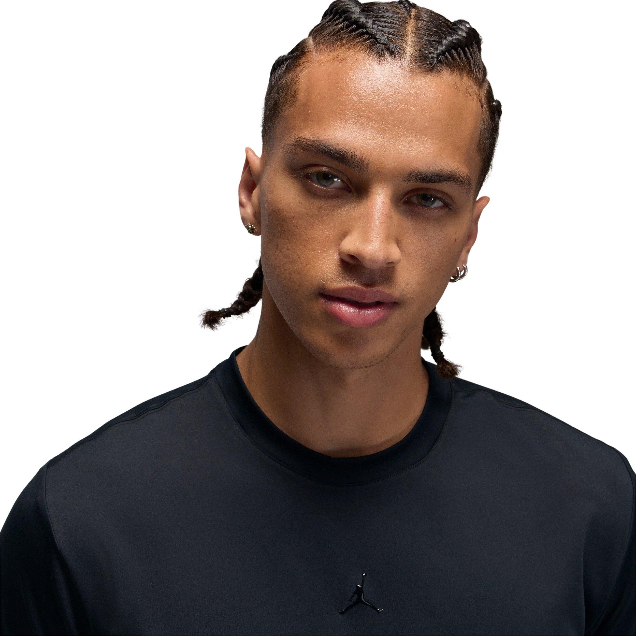 Jordan Men's Sport FlightWitt Dri-FIT Short-Sleeve Tee - BLACK Thumbnail View 3