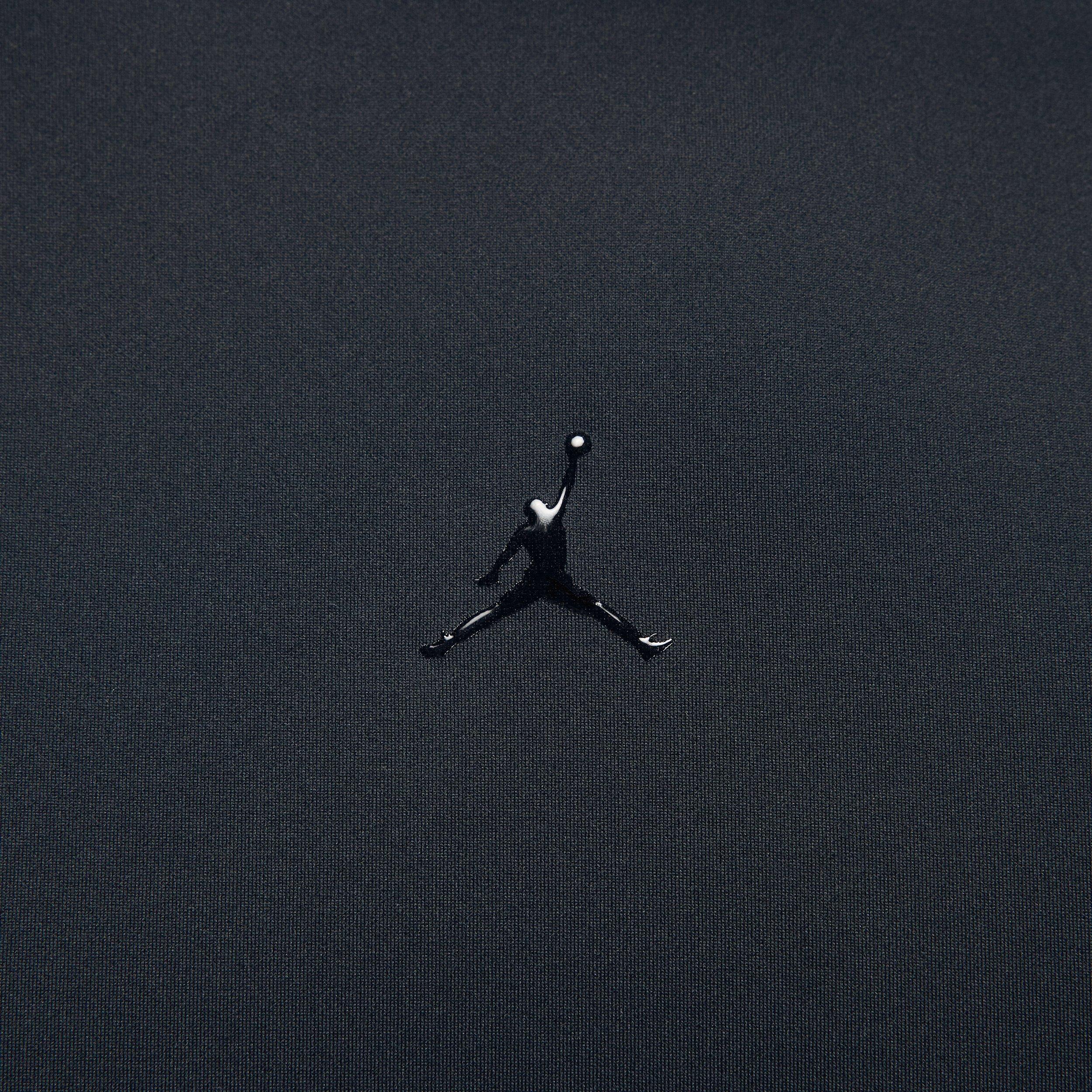 Jordan Men's Sport FlightWitt Dri-FIT Short-Sleeve Tee - BLACK Thumbnail View 4