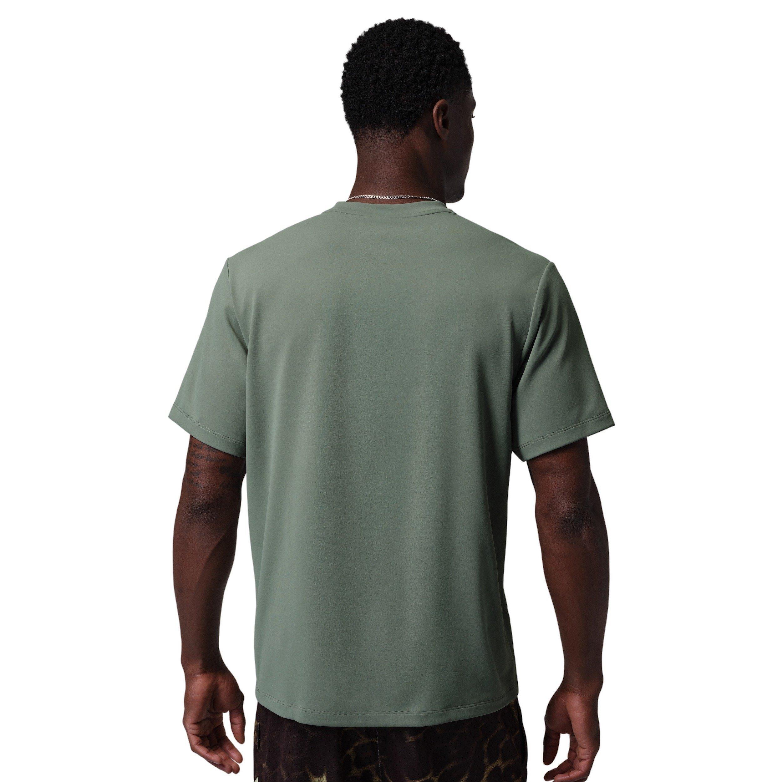 Jordan Men's Sport FlightWitt Dri-FIT Short-Sleeve Tee - GREEN Thumbnail View 2