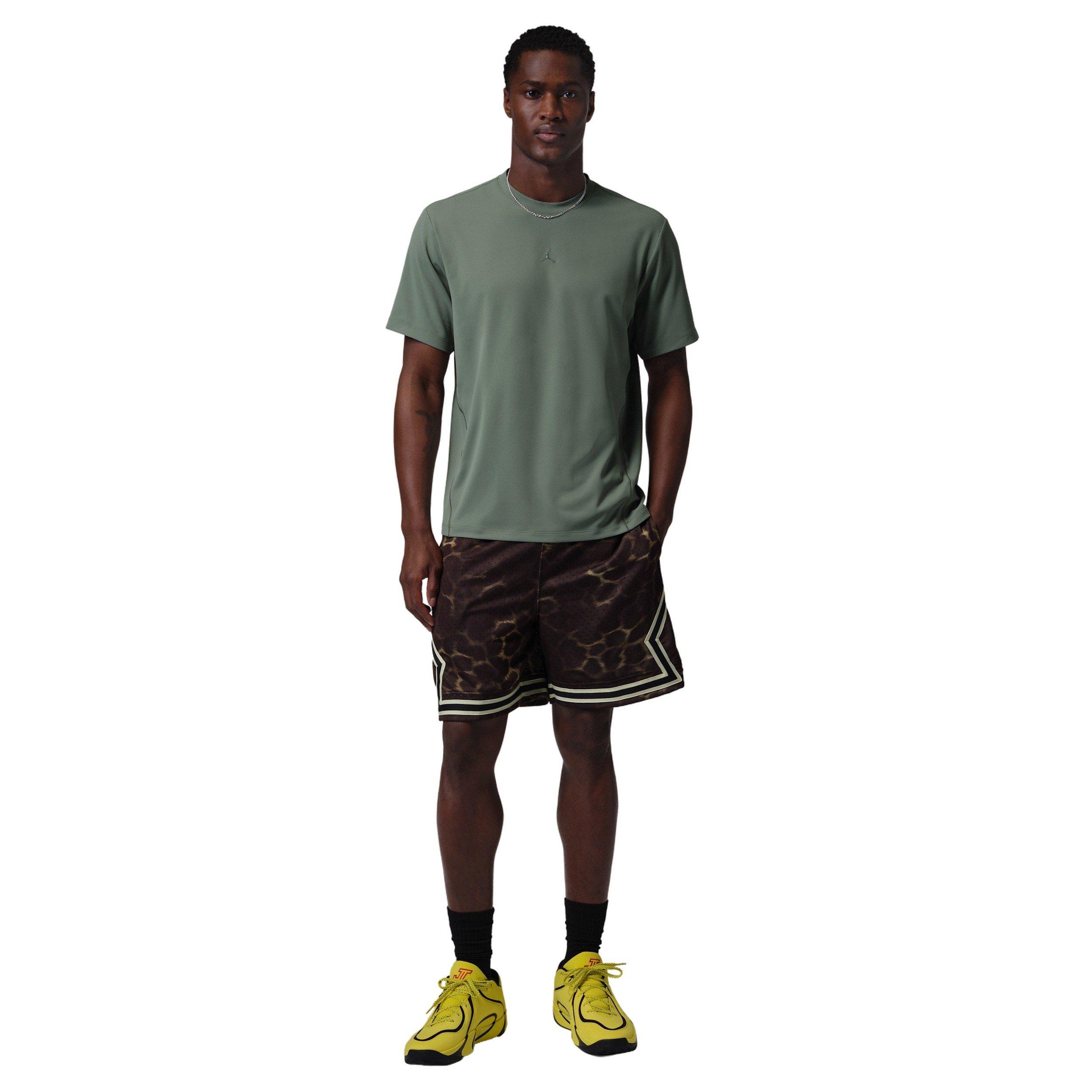 Jordan Men's Sport FlightWitt Dri-FIT Short-Sleeve Tee - GREEN Thumbnail View 5