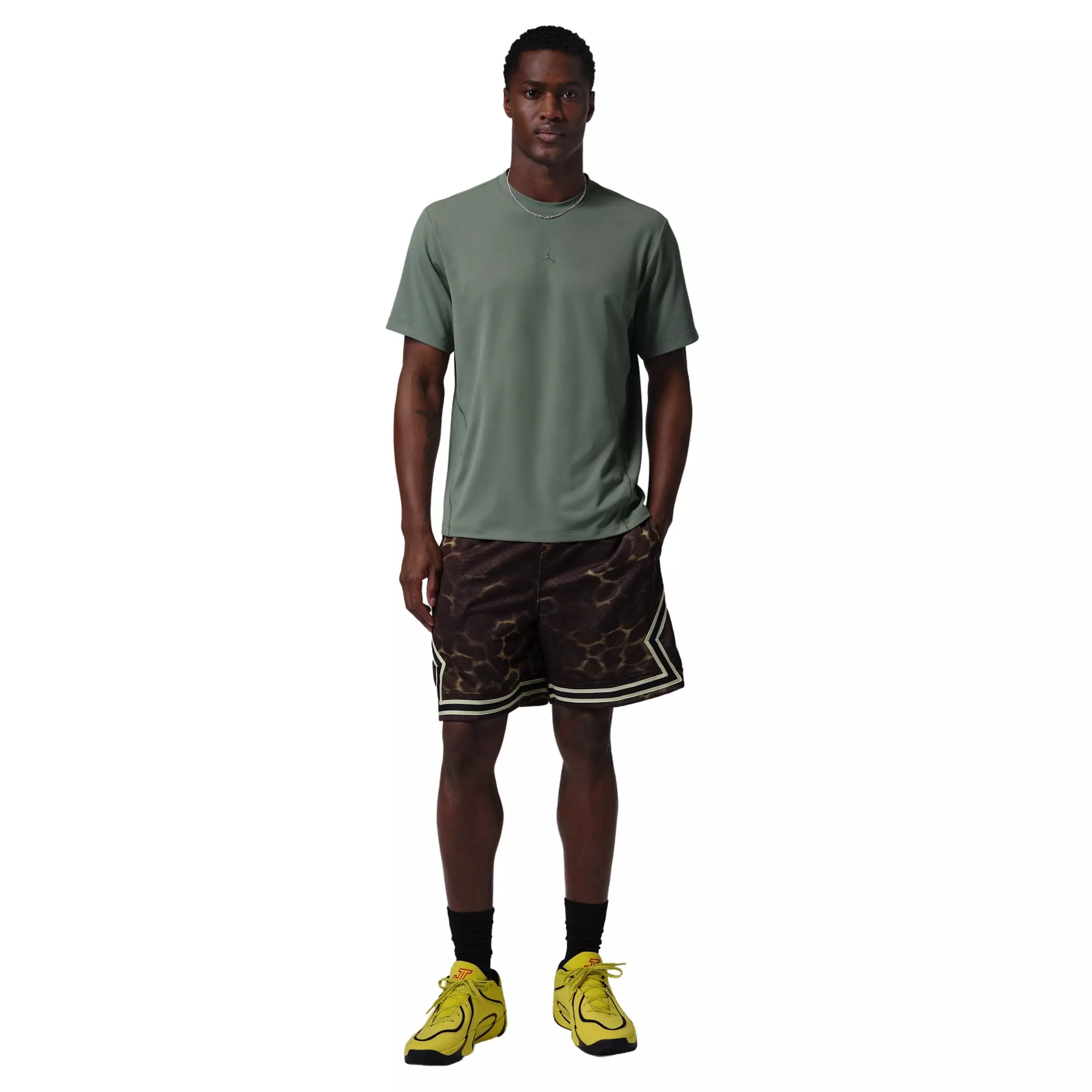 Jordan Men's Sport FlightWitt Dri-FIT Short-Sleeve Tee - GREEN