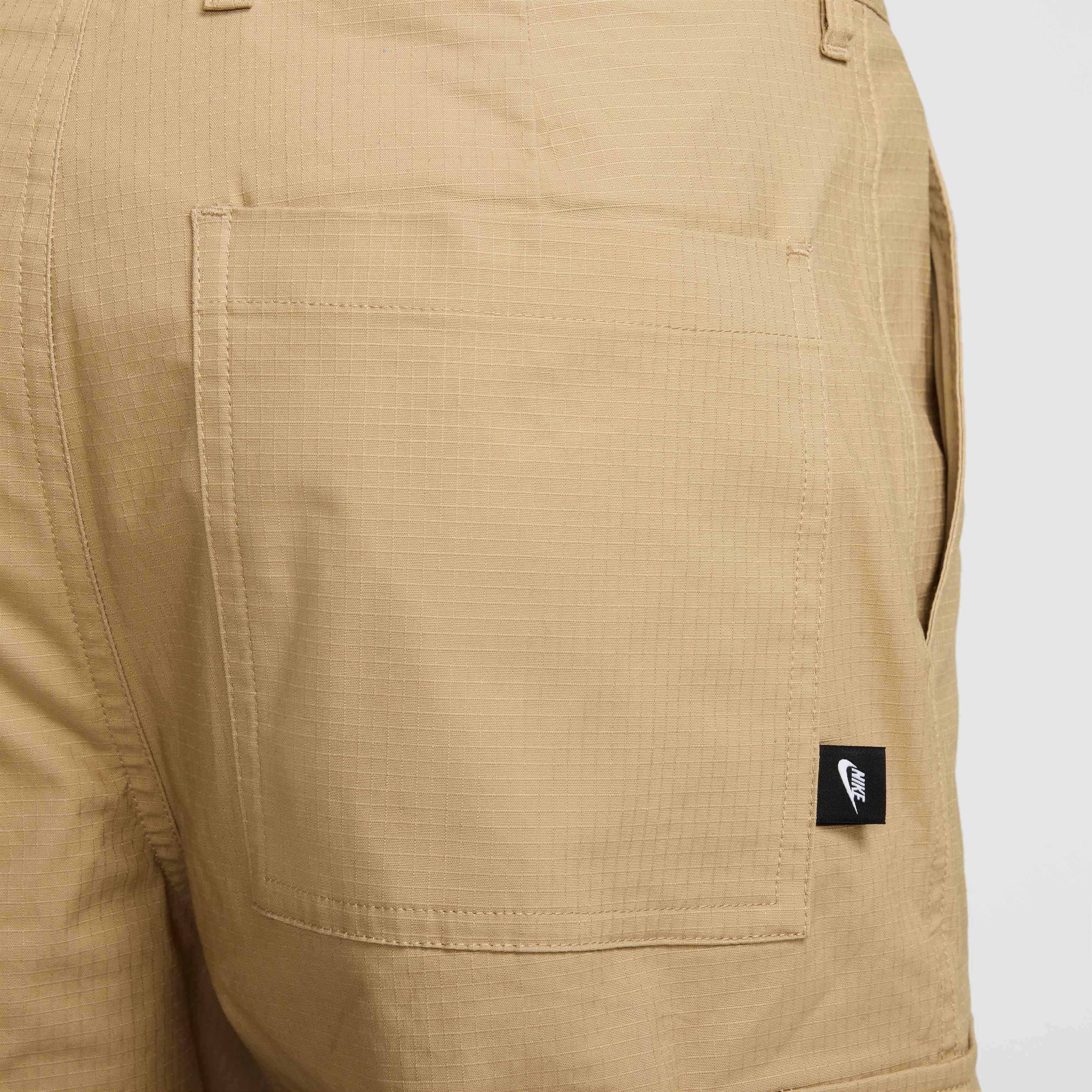 Nike Men's Club Cargo Pants -Beige - BEIGE Thumbnail View 4