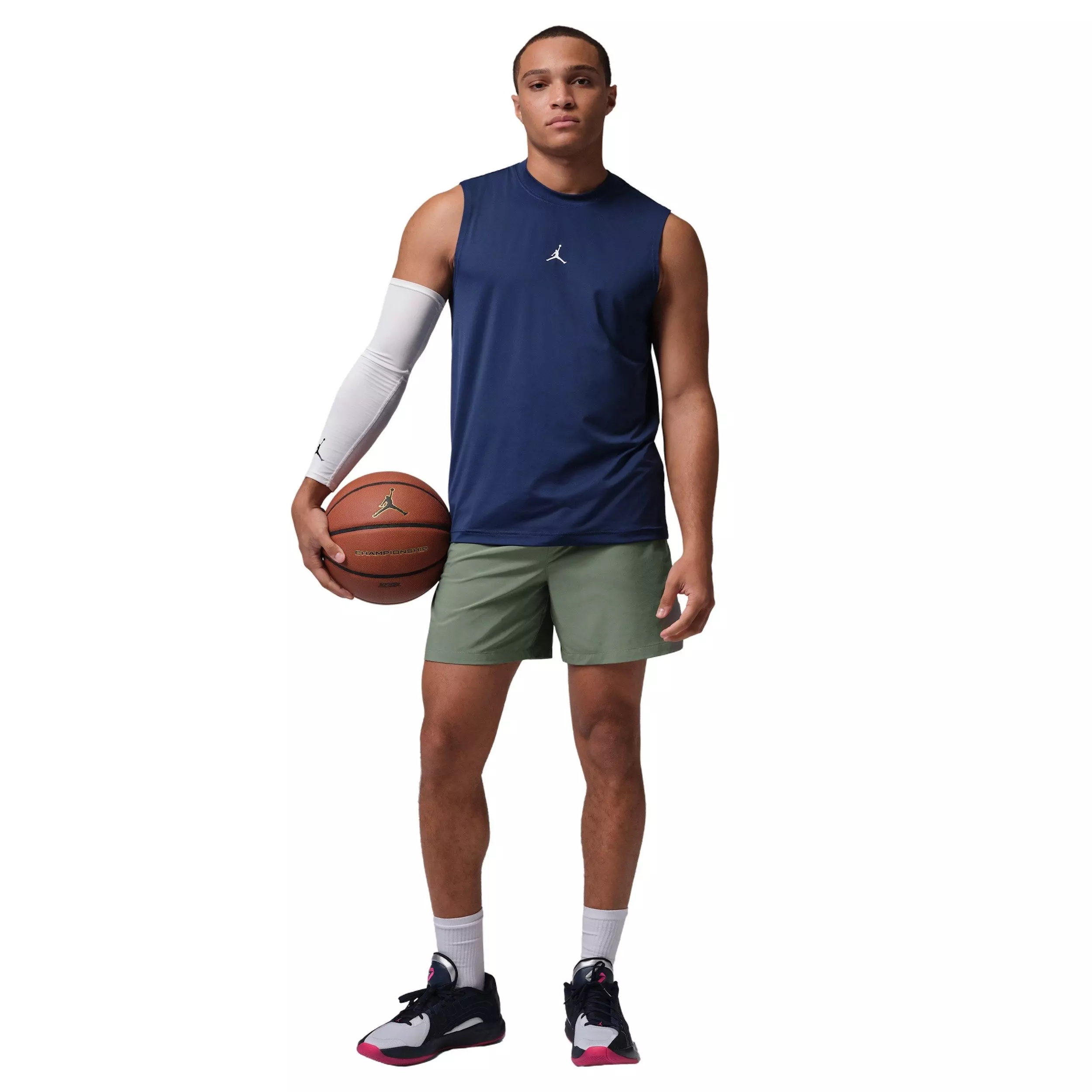 Jordan Men's Sport Flightweight 6" Dri-FIT Shorts - GREEN