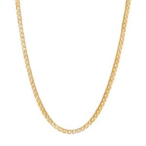 King Ice 4mm Tennis Chain - Gold - GOLD
