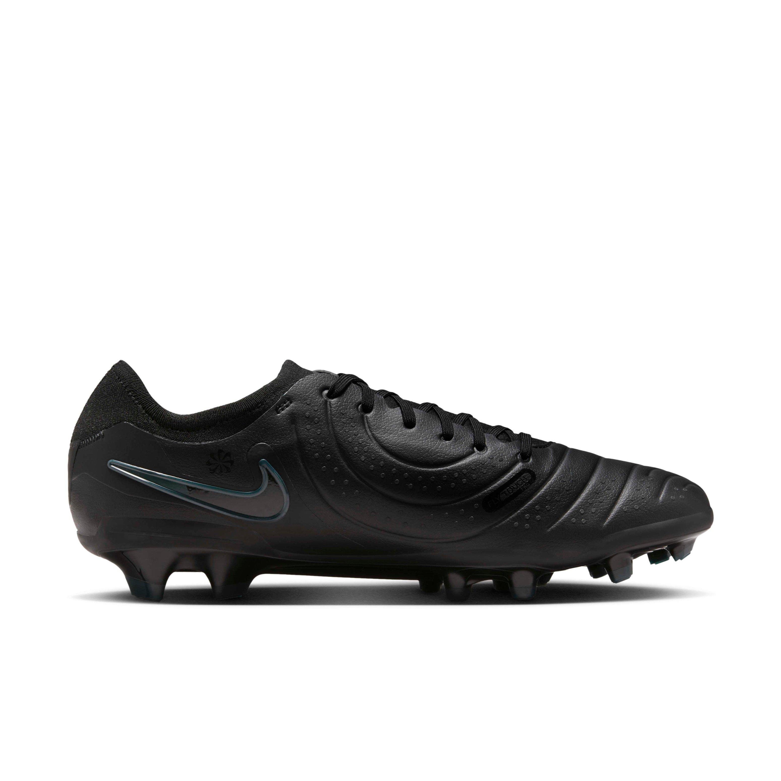 Nike Tiempo Legend 10 Pro FG "Black/Deep Jungle/Black" Men's Soccer Cleat - BLACK/JUNGLE/BLACK Thumbnail View 1