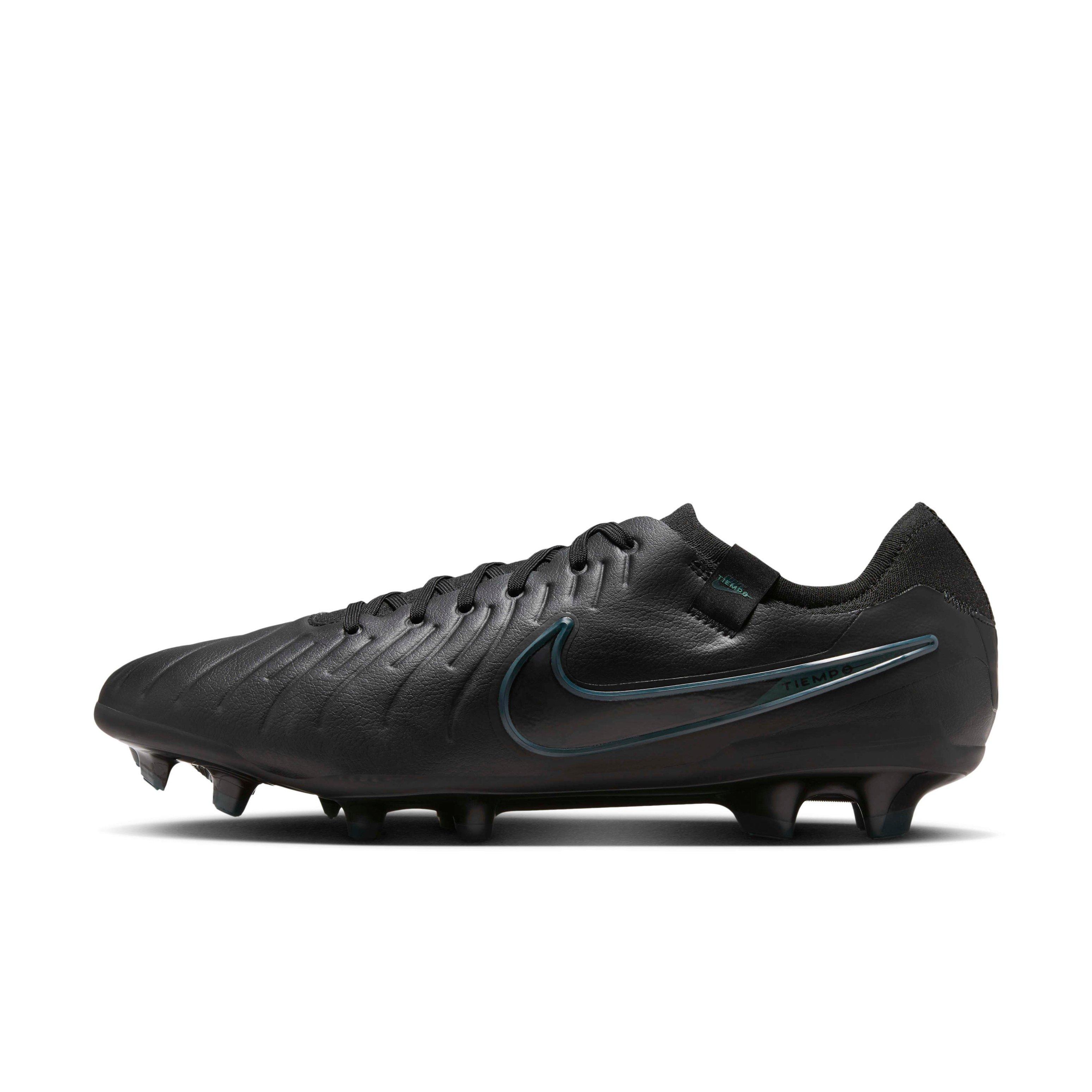 Nike Tiempo Legend 10 Pro FG "Black/Deep Jungle/Black" Men's Soccer Cleat - BLACK/JUNGLE/BLACK Thumbnail View 2