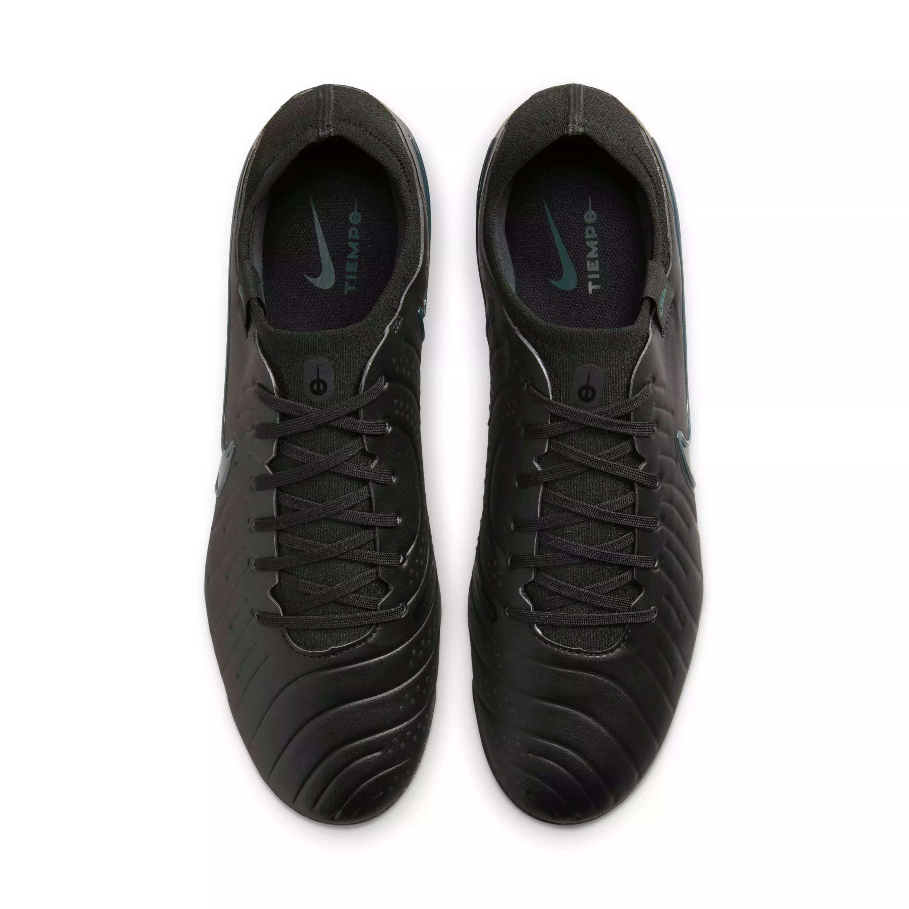 Nike Tiempo Legend 10 Pro FG "Black/Deep Jungle/Black" Men's Soccer Cleat - BLACK/JUNGLE/BLACK