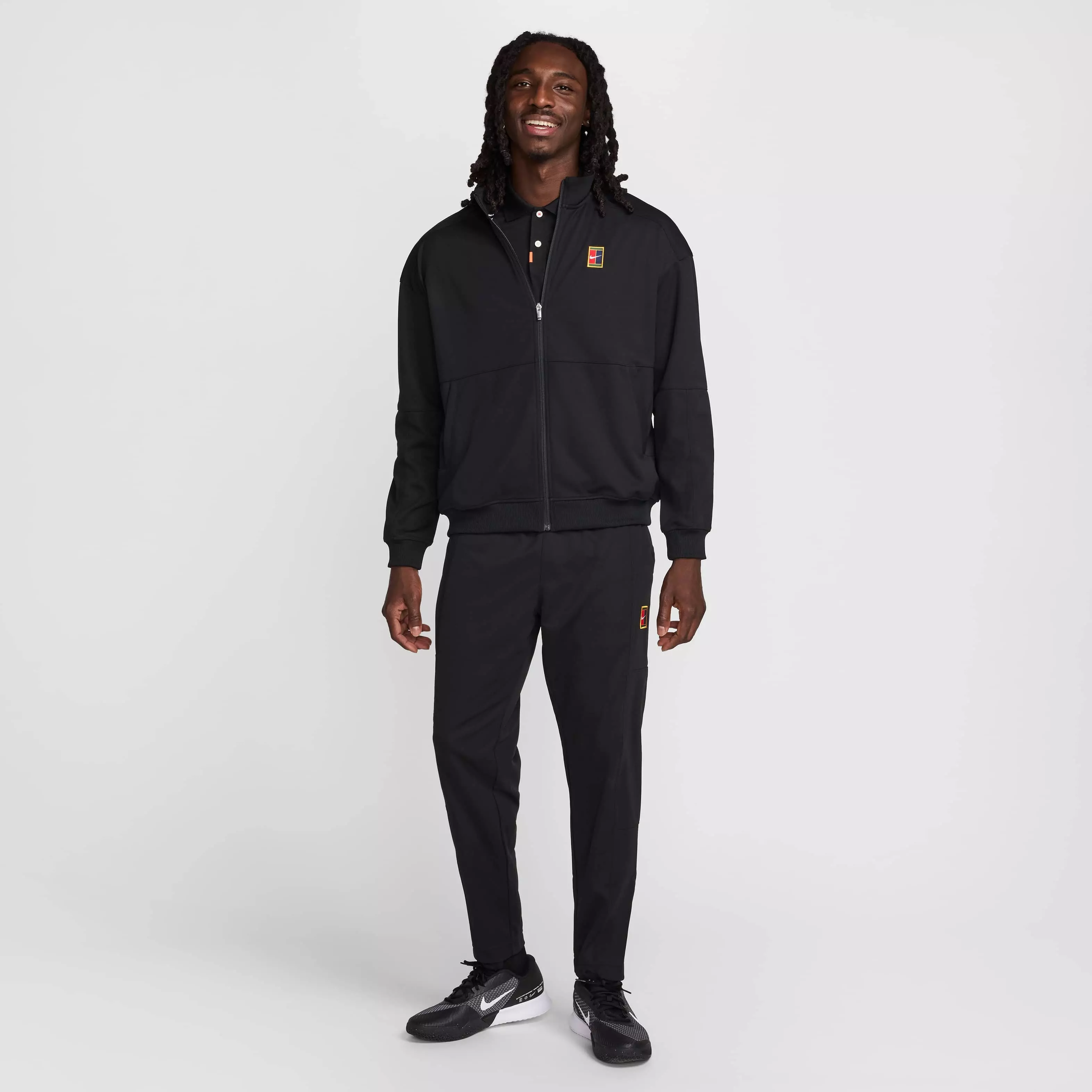 NikeCourt Men's Heritage Suit Tennis Pants - BLACK