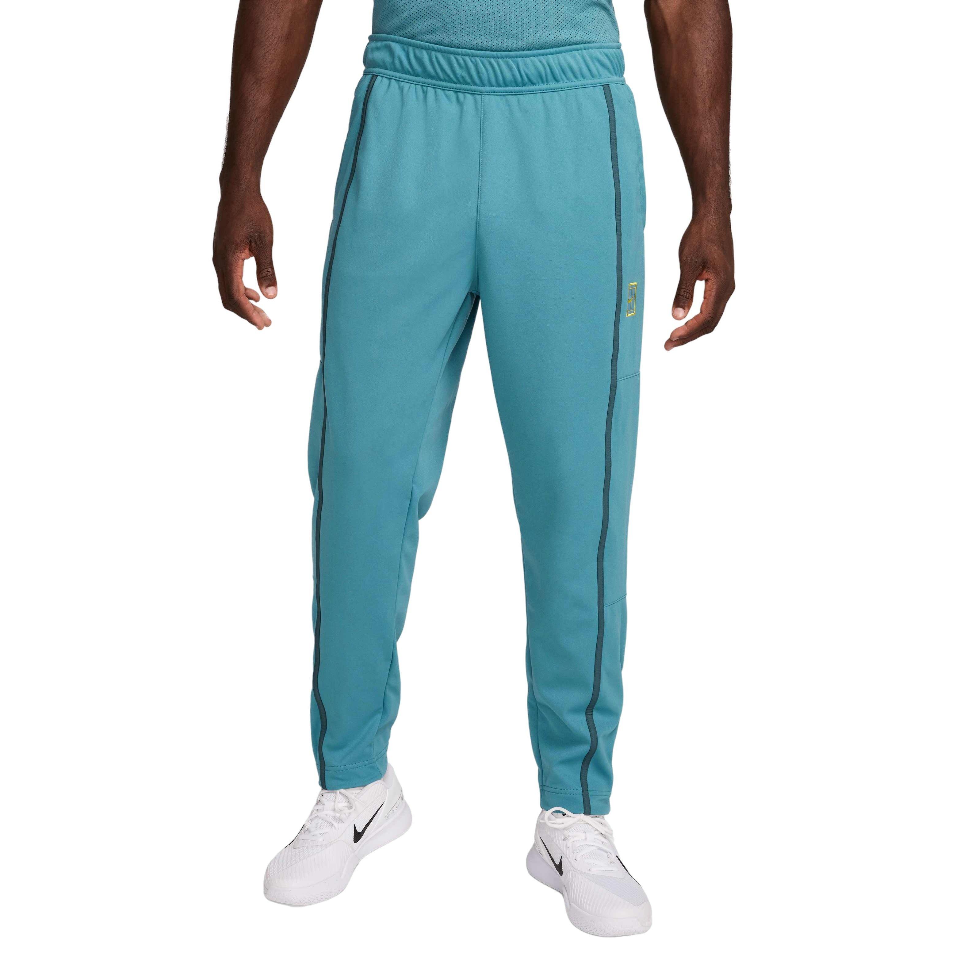 NikeCourt Men's Heritage Suit Tennis Pants - TEAL Thumbnail View 1