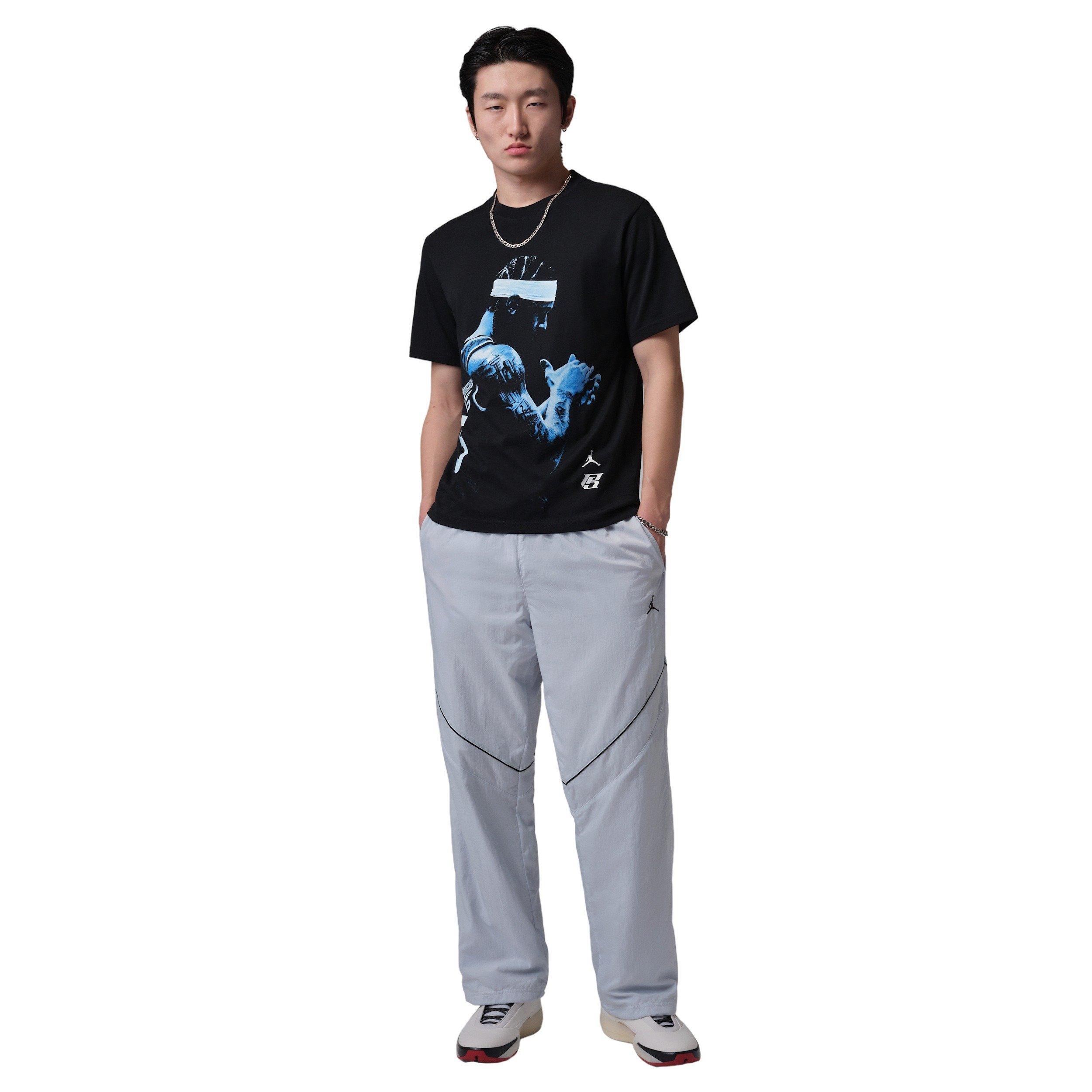 Jordan Men's Sport Paolo Banchero T-Shirt - Black - BLACK Thumbnail View 6