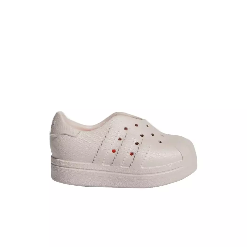 adidas Originals AdiFOM Superstar 360 "Wonder Beige/Wonder Beige/S Orange" Infant Boys' Shoe - BEIGE/BEIGE/ORANGE