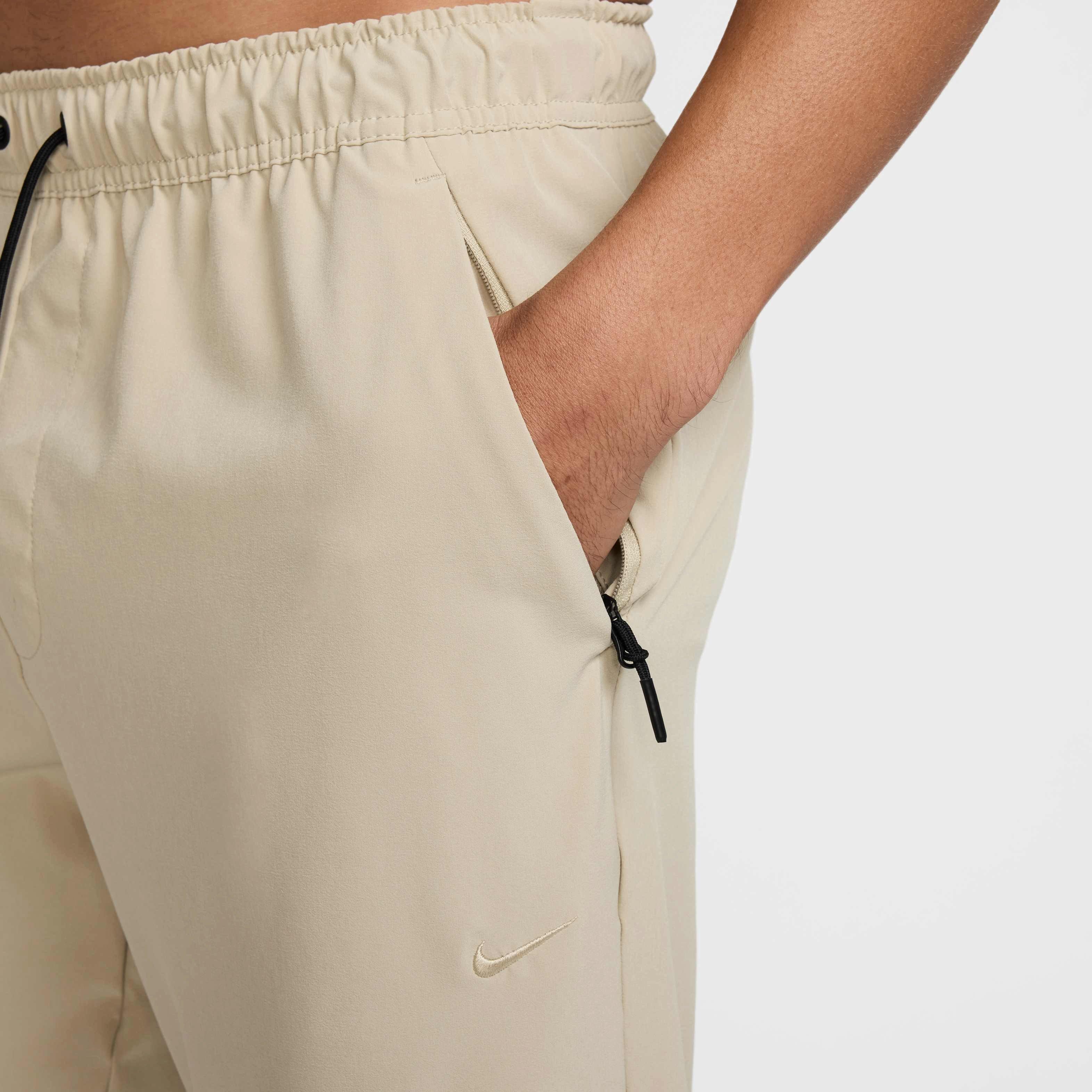 Nike Men's Unlimited Dri-FIT Tapered Leg Versatile Pants - KHAKI Thumbnail View 3