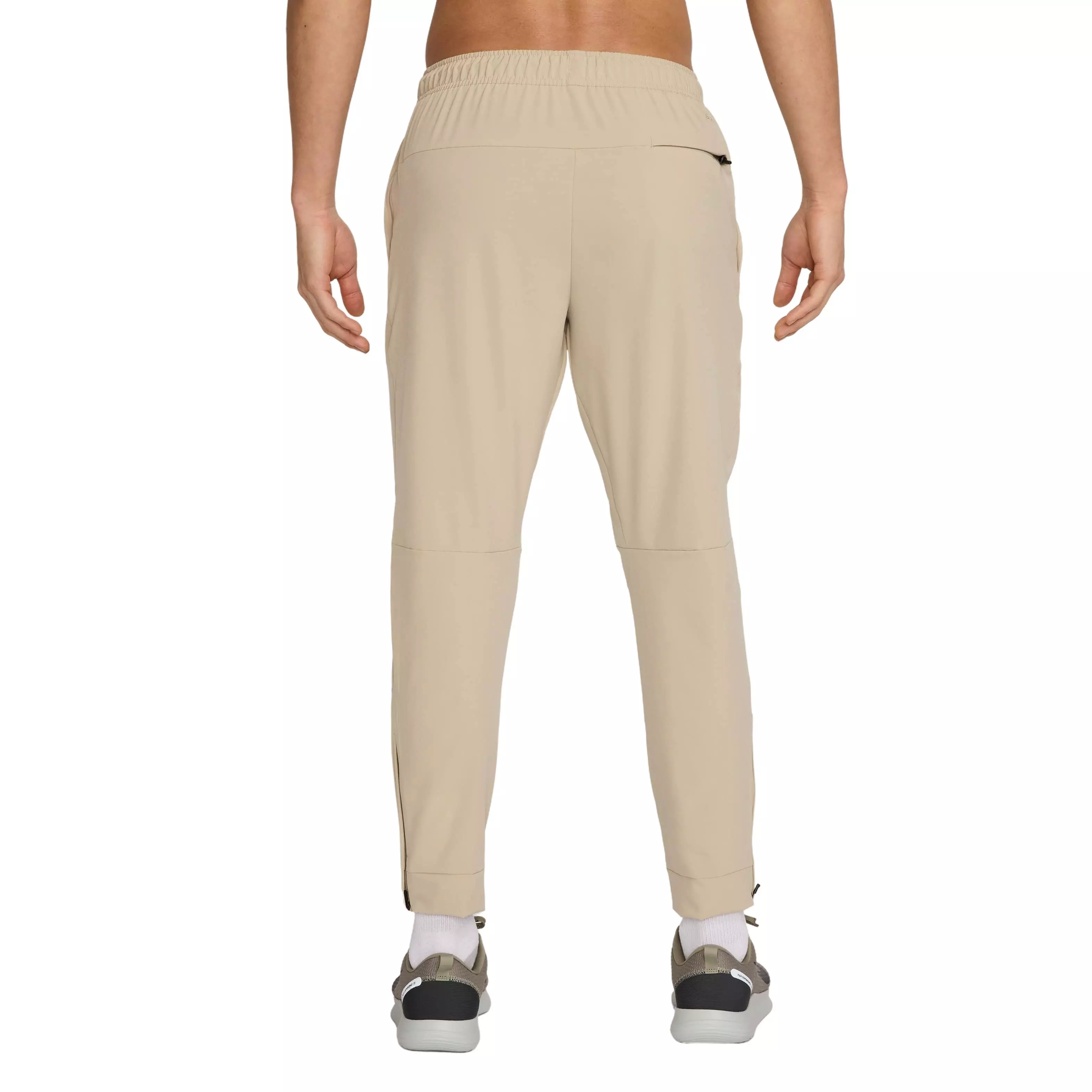 Nike Men's Unlimited Dri-FIT Zippered Cuff Versatile Pants - KHAKI