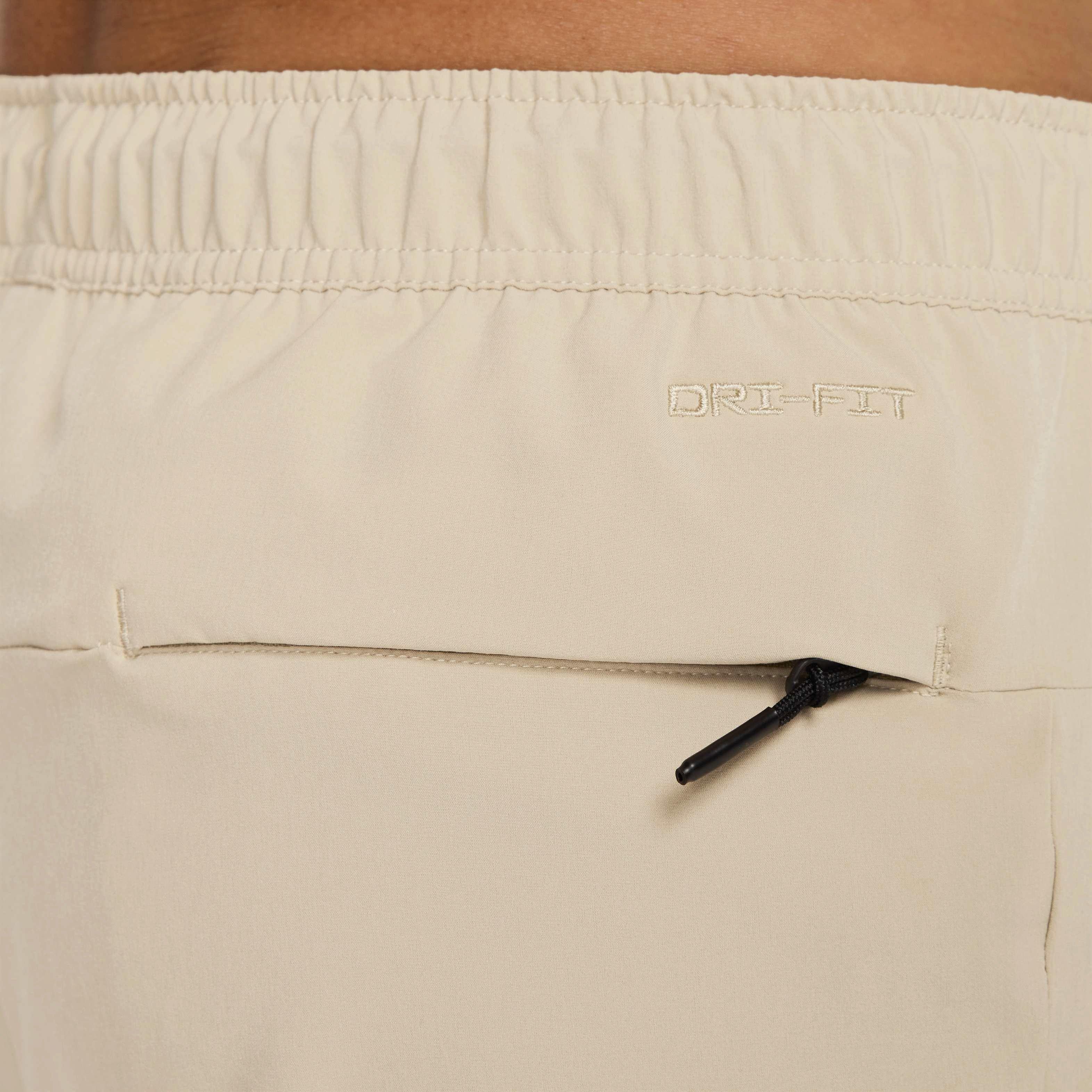 Nike Men's Unlimited Dri-FIT Zippered Cuff Versatile Pants - KHAKI Thumbnail View 4